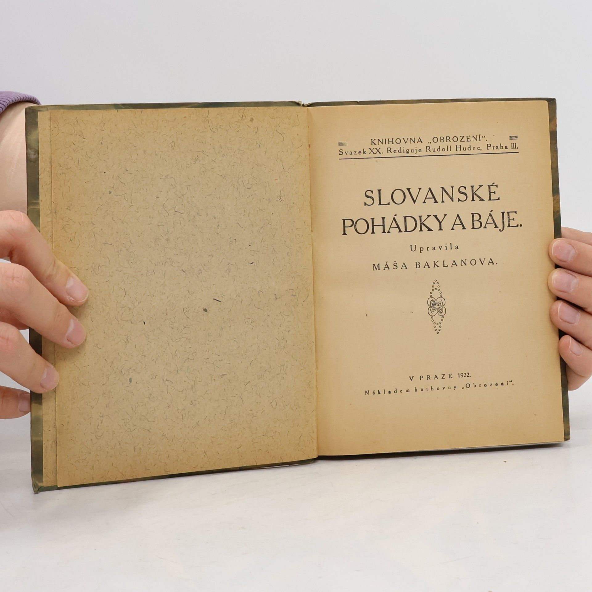 Máša Baklanová Slovanské pohádky a báje