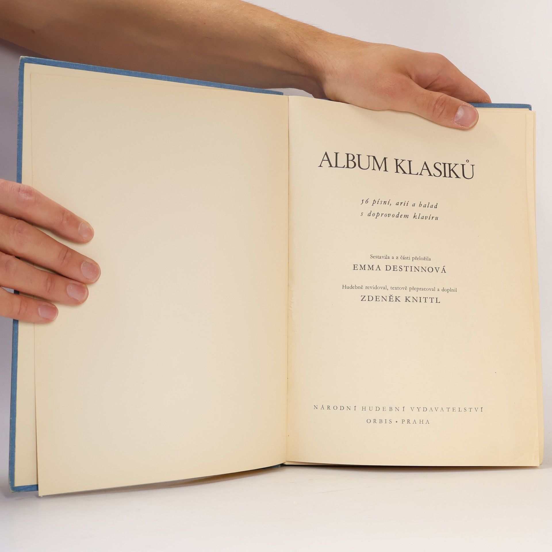 Kolektív autorov Album klasiků. 56 písní, arií a balad s doprovodem klavíru