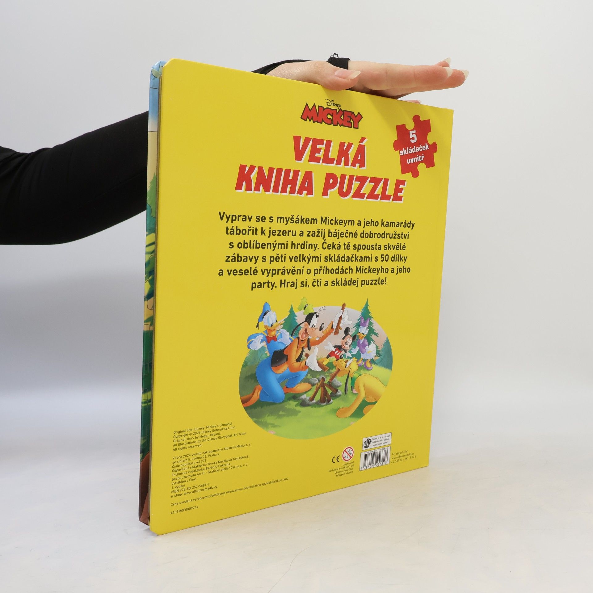 Autorenkollektiv Mickey. Velká kniha puzzle