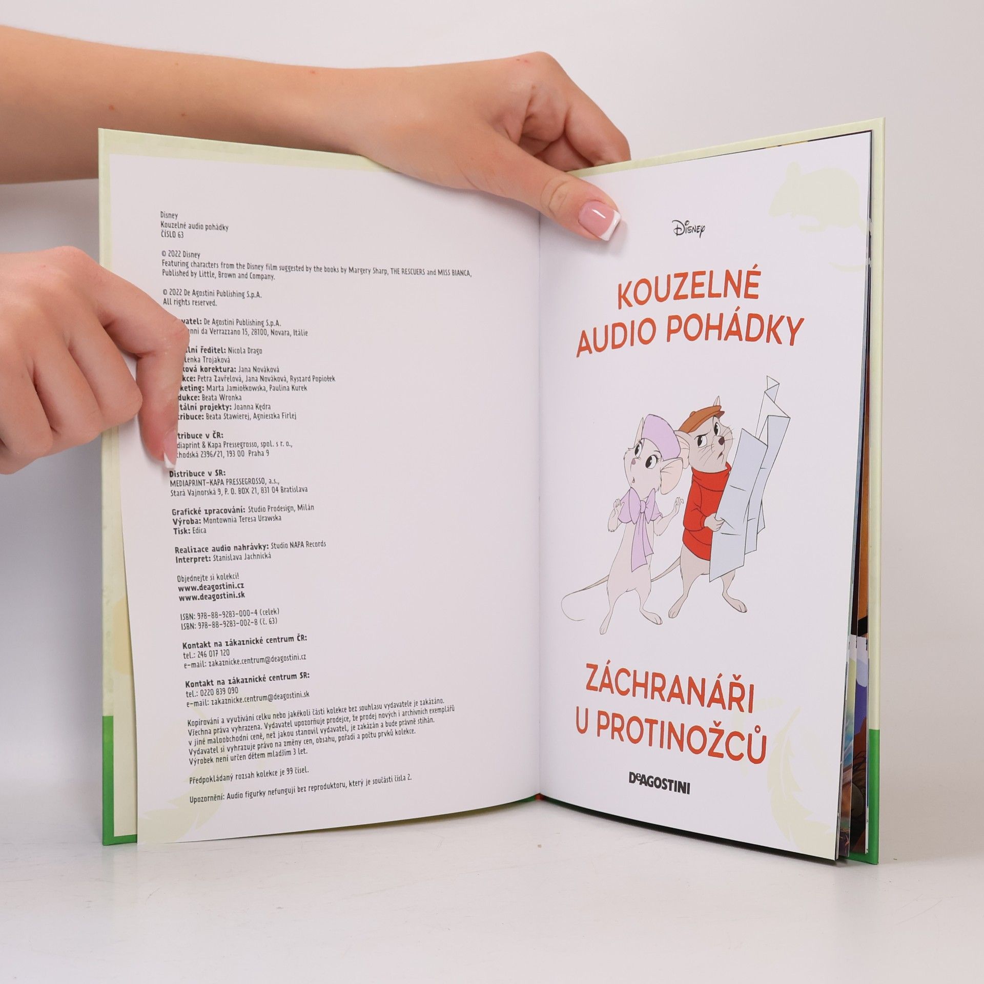 Kolektiv autorů Kouzelné audio pohádky 63. Záchranáři u protinožců