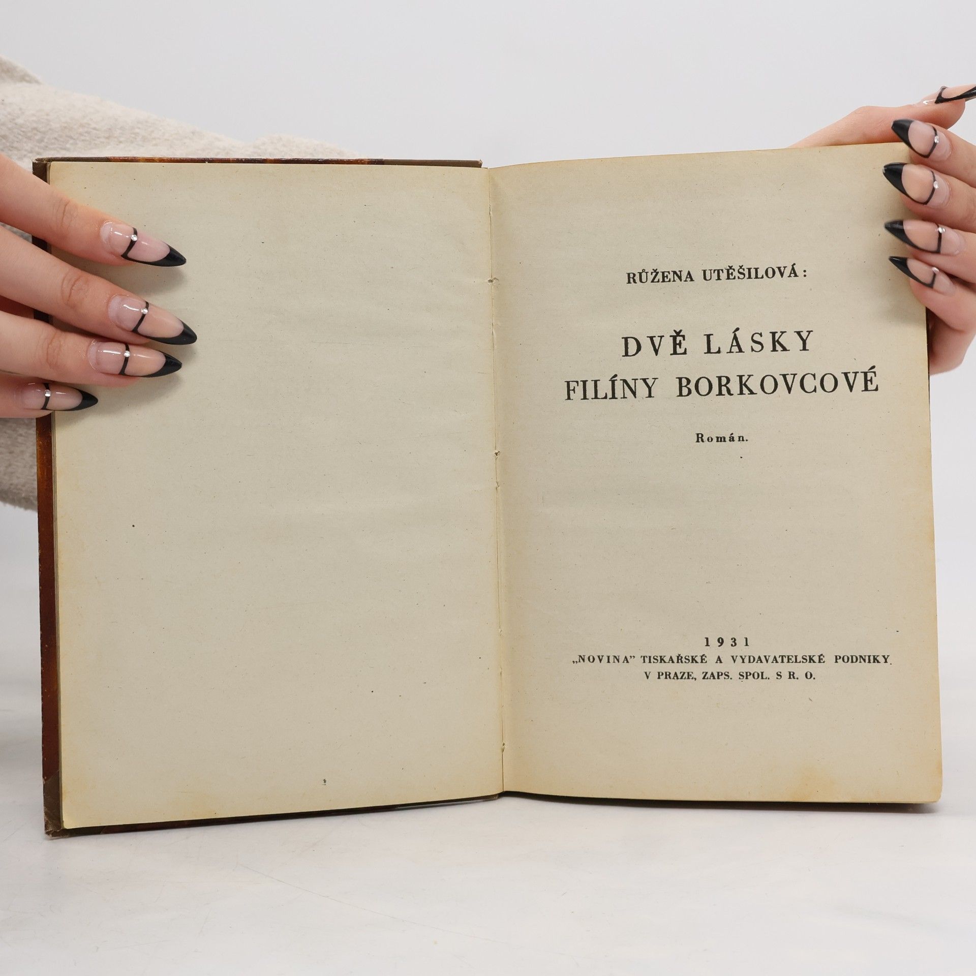 R. Utěšilová Dvě lásky