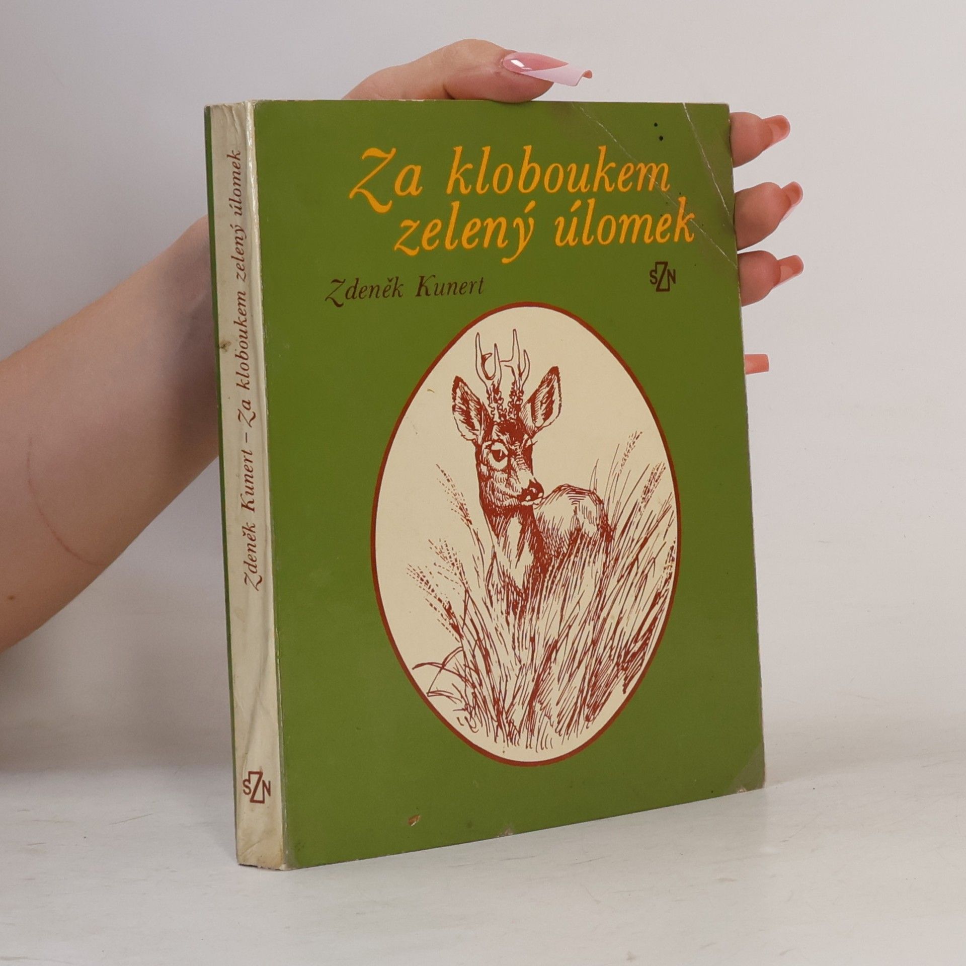 Zdeněk Kunert Za kloboukem zelený úlomek