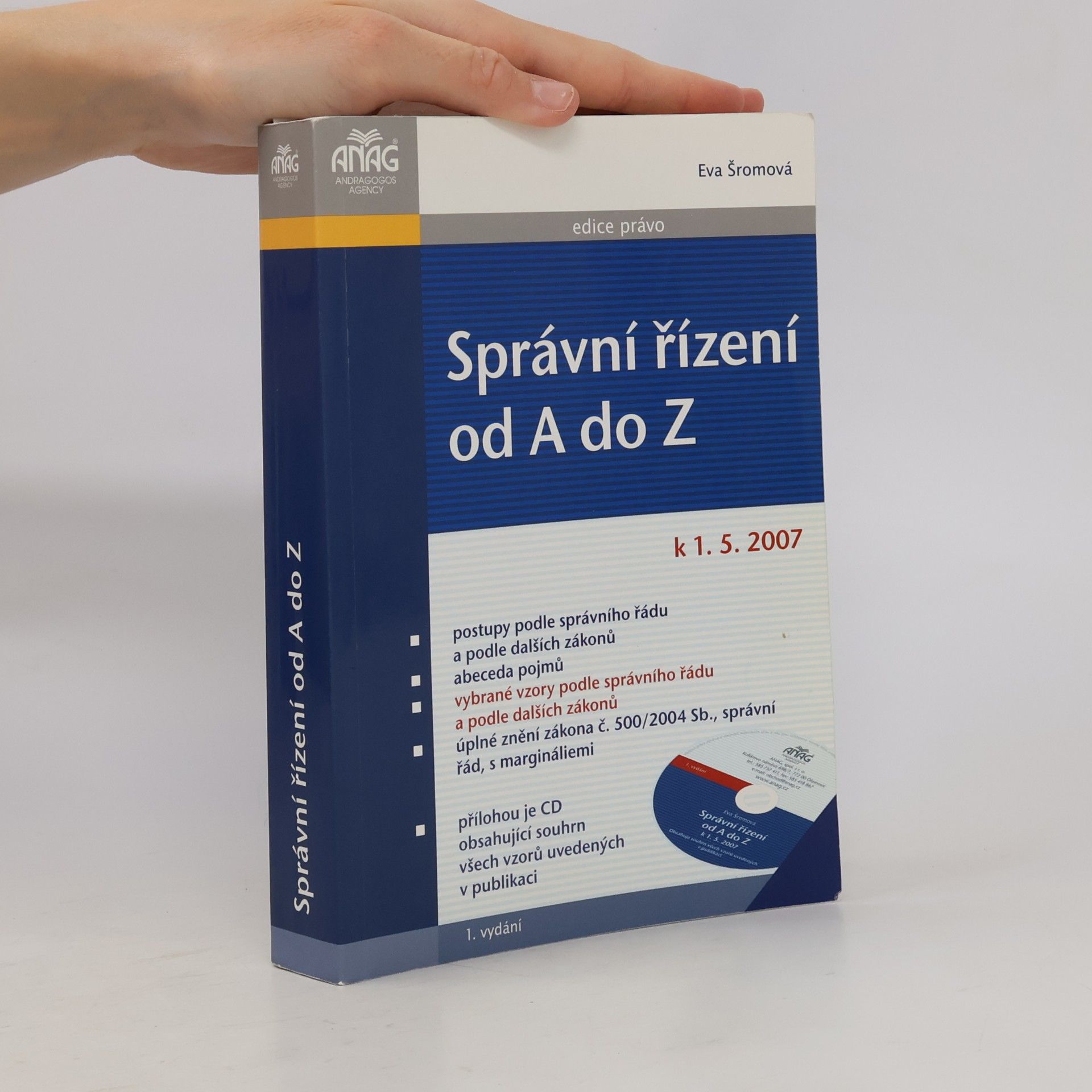 Eva Šromová Správní řízení od A do Z k 1. 5. 2007