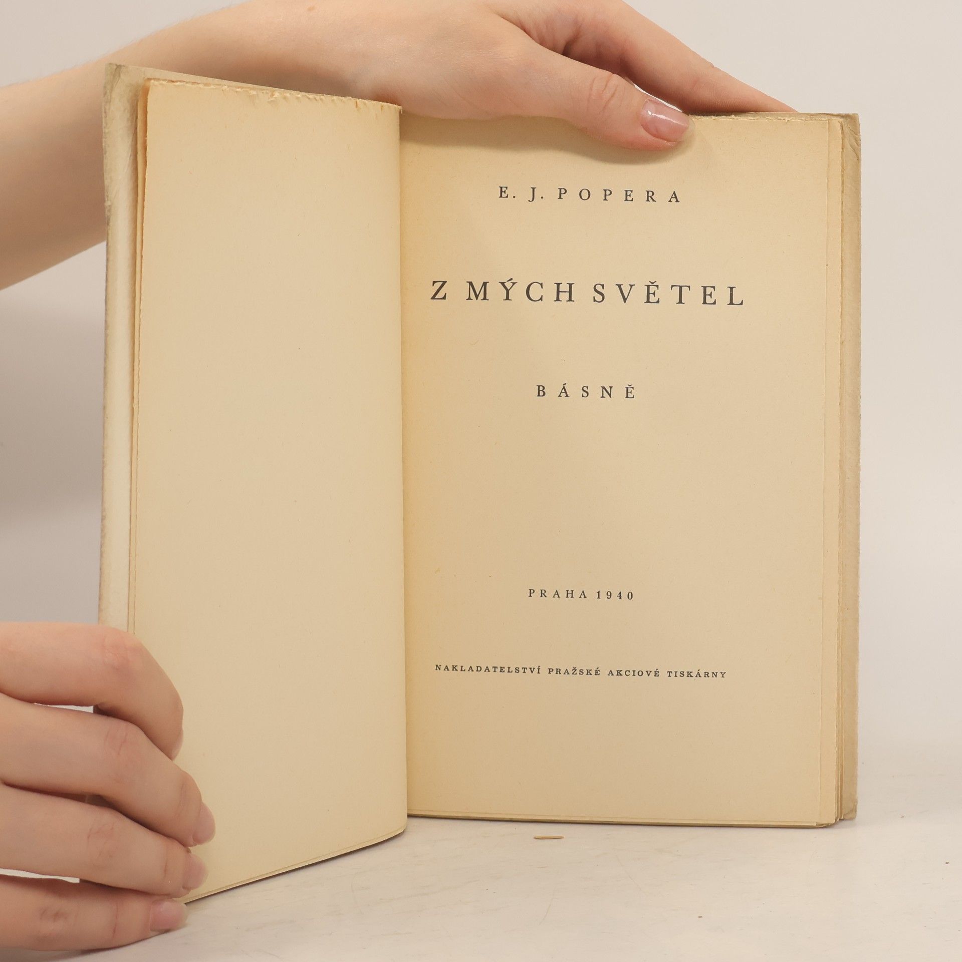 Emanuel Jindřich Popera Z mých světel