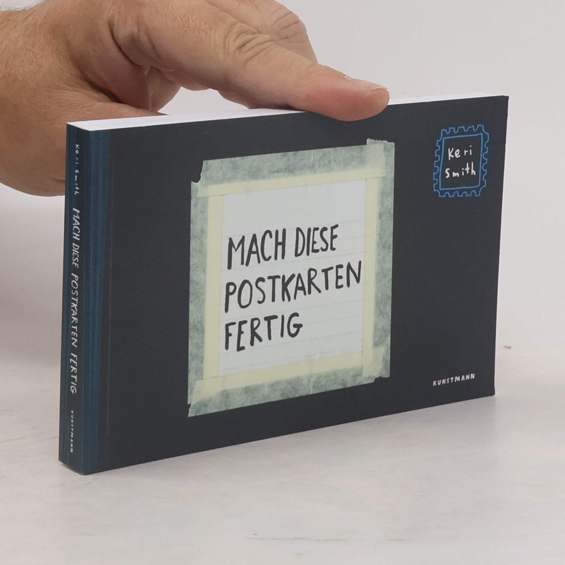 Mach diese Postkarten fertig. Postkartenbuch mit 48 Karten