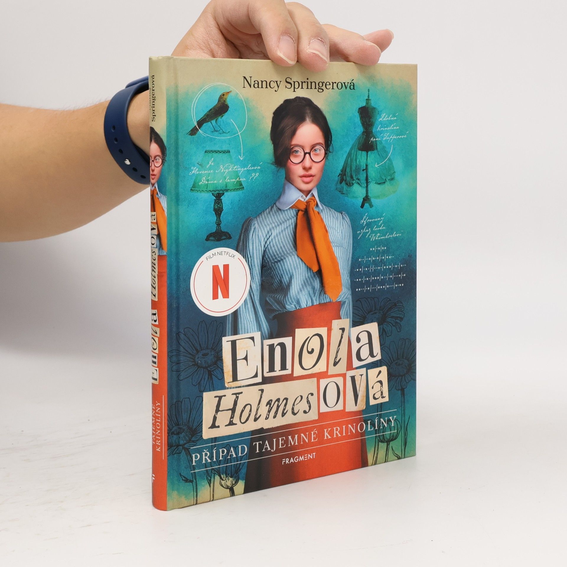 Nancy Springer Enola Holmesová. Případ tajemné krinolíny