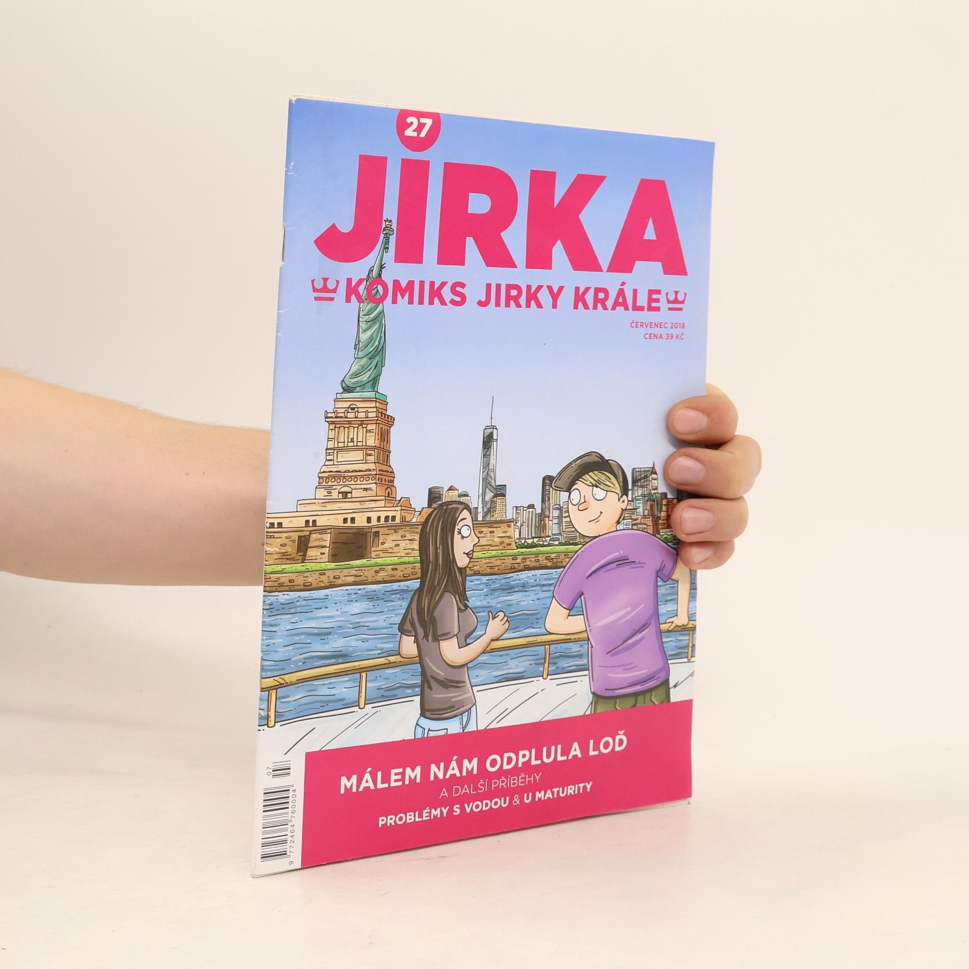 Various authors Jirka. Komiks Jirky krále. Málem nám odplula loď. Číslo 27
