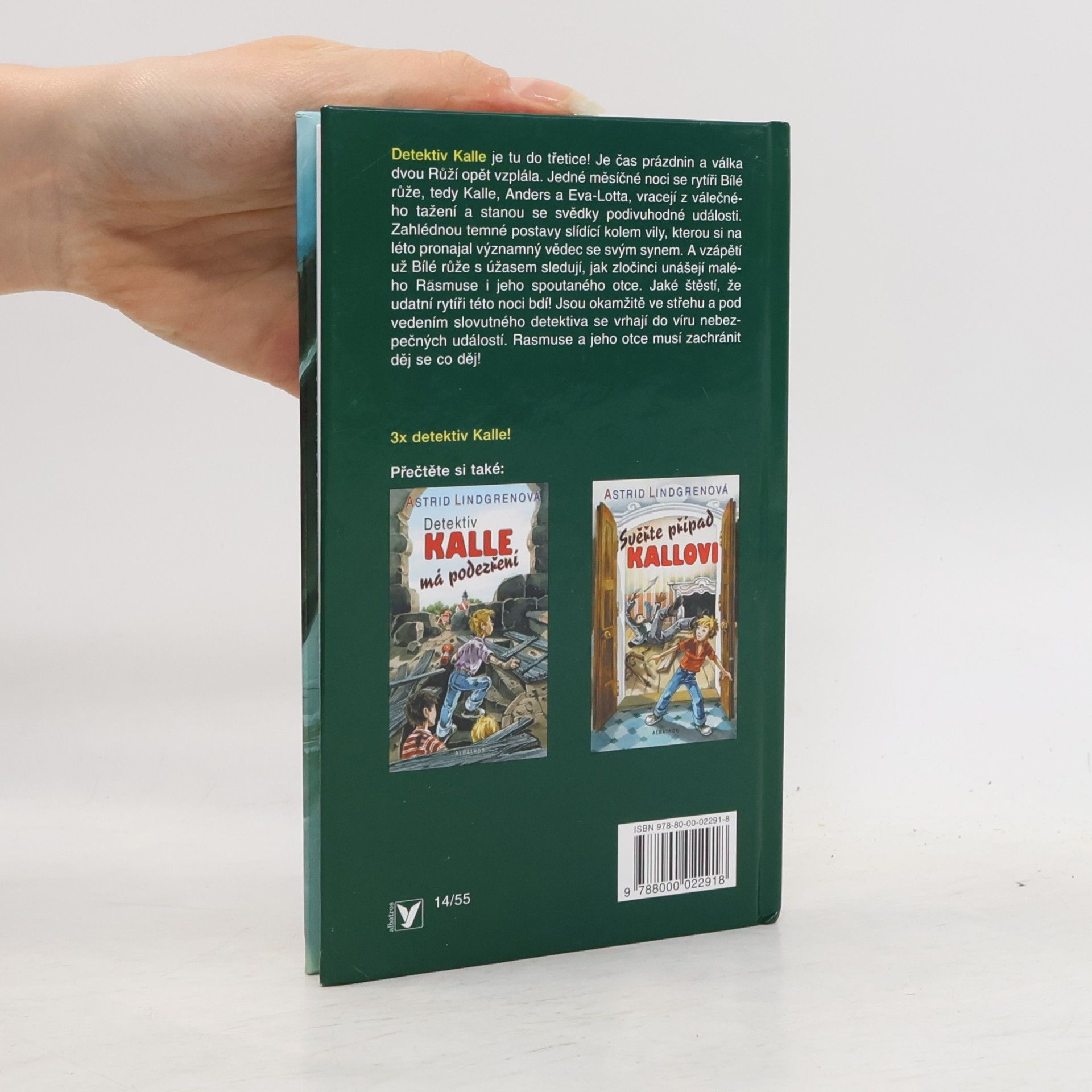 Astrid Lindgren Kalle Blomkvist zasahuje
