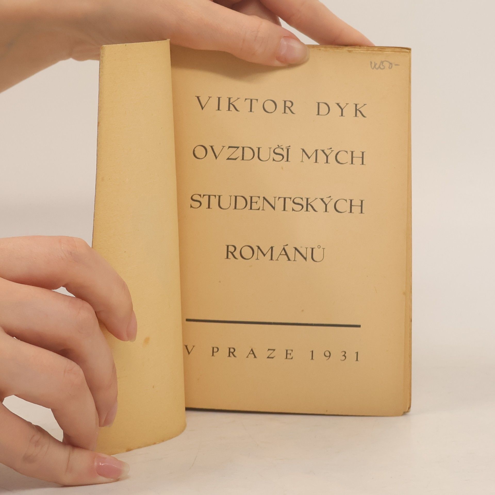 Viktor Dyk Ovzduší mých studentských románů