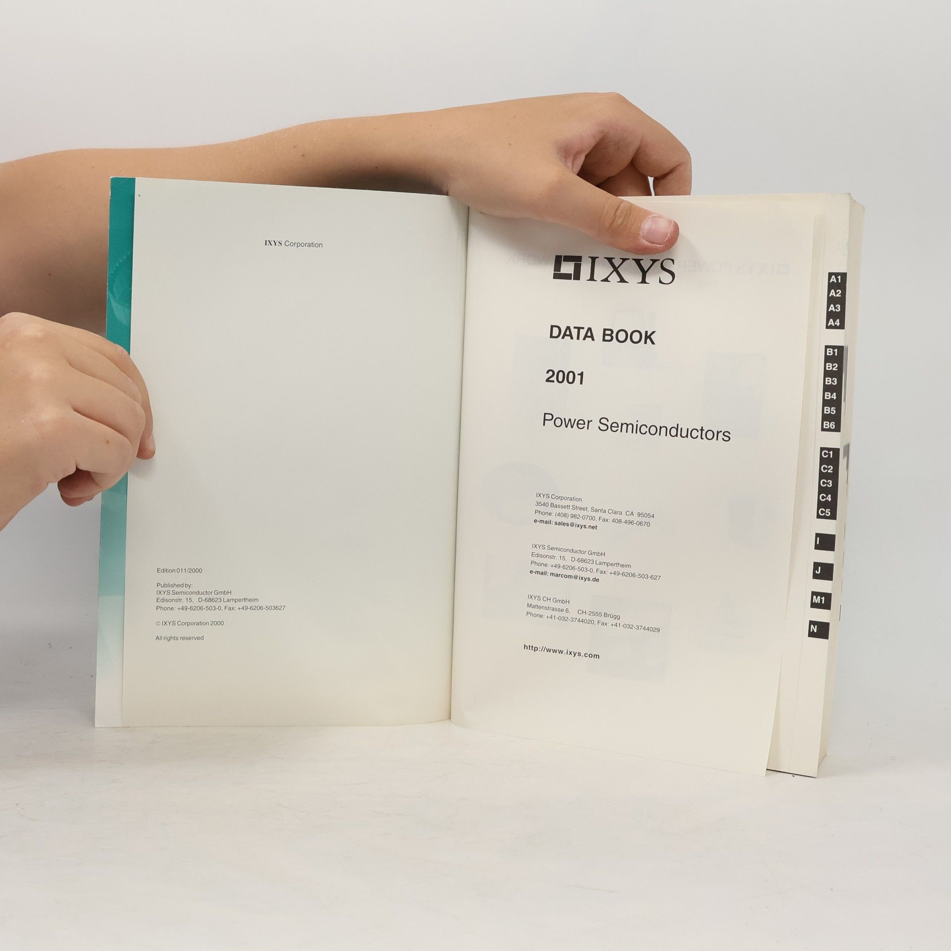 kolektiv Semiconductor Databook 2001. Vol 1