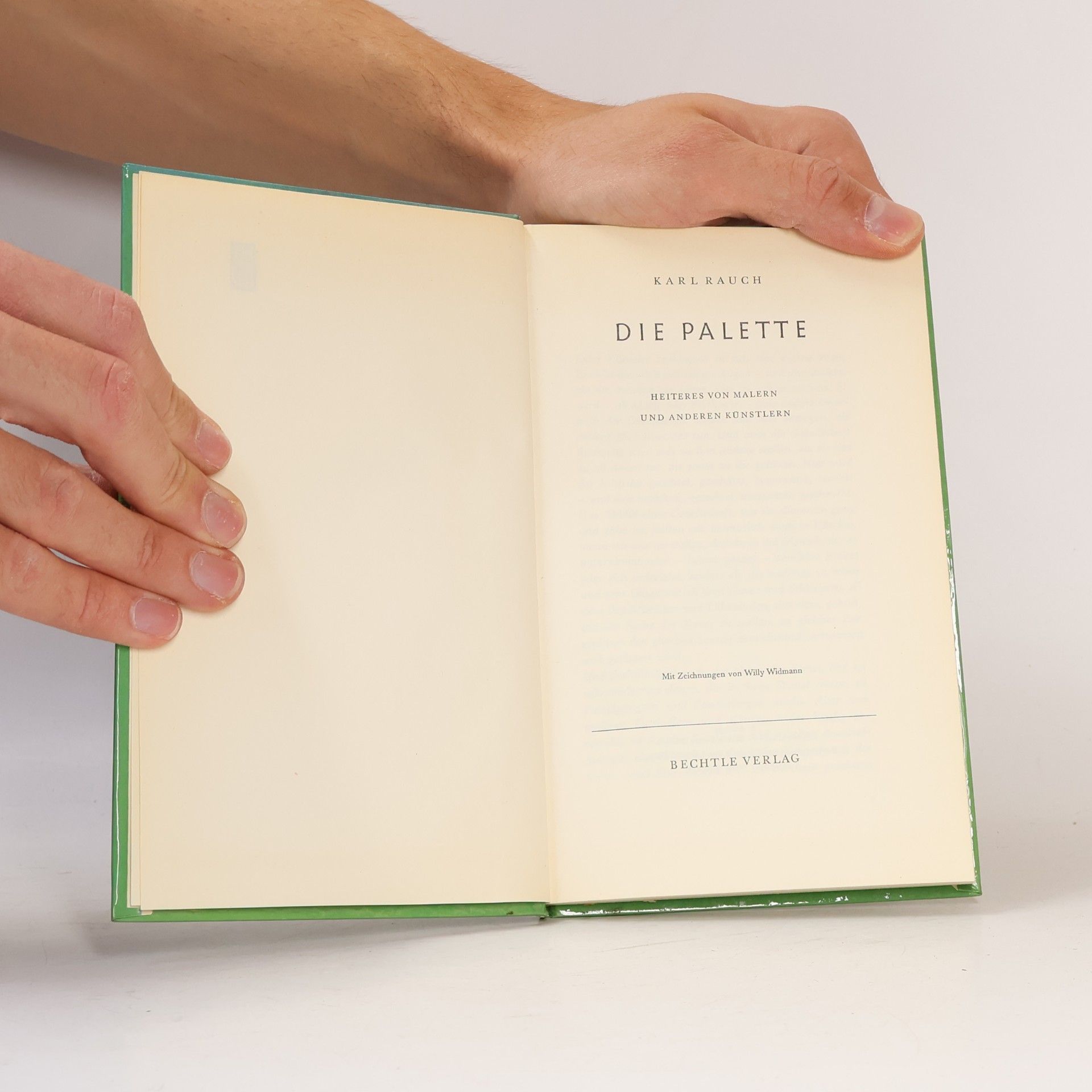 Karl Rauch Die Palette