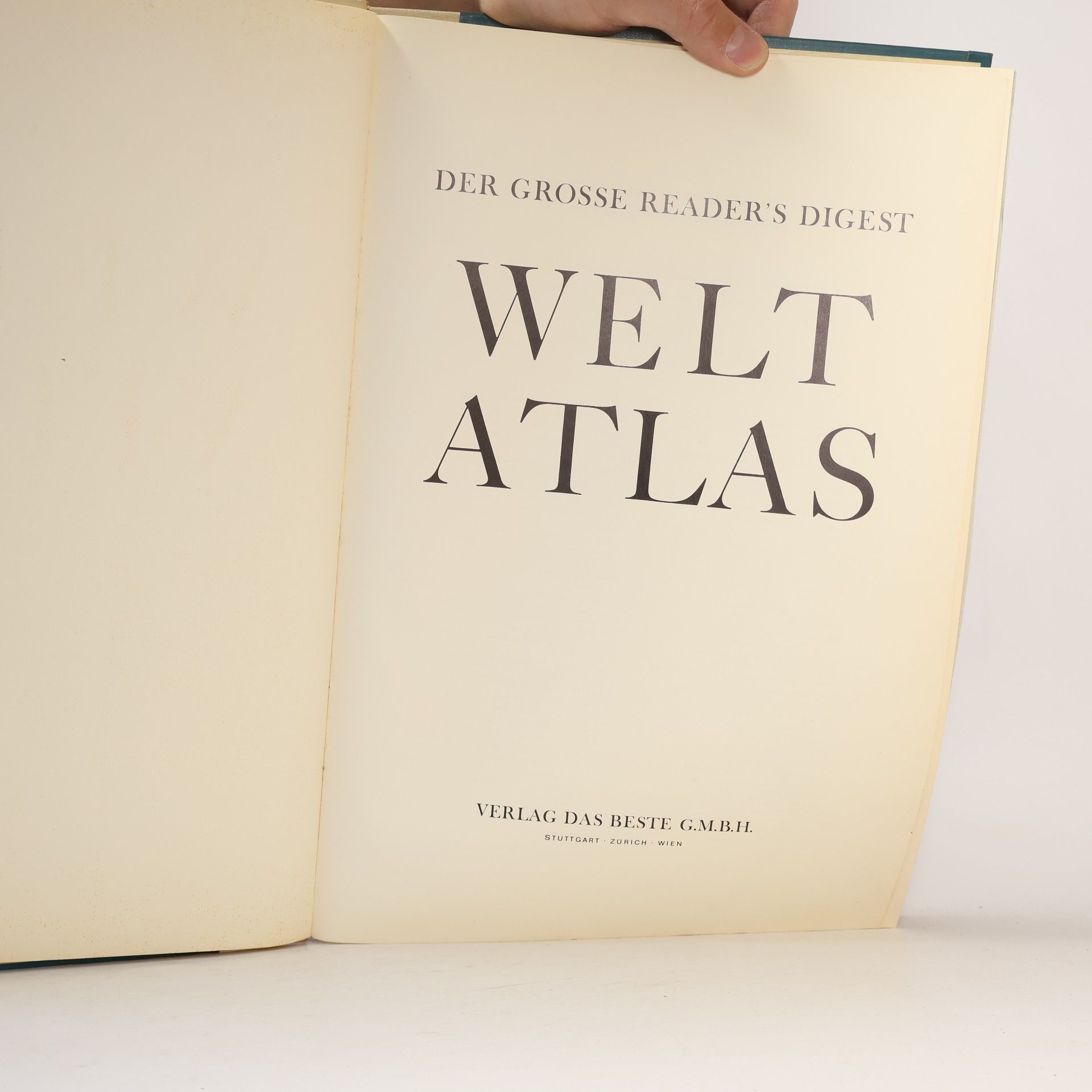 Various authors Der Grosse Reader's Diggest Weltatlas