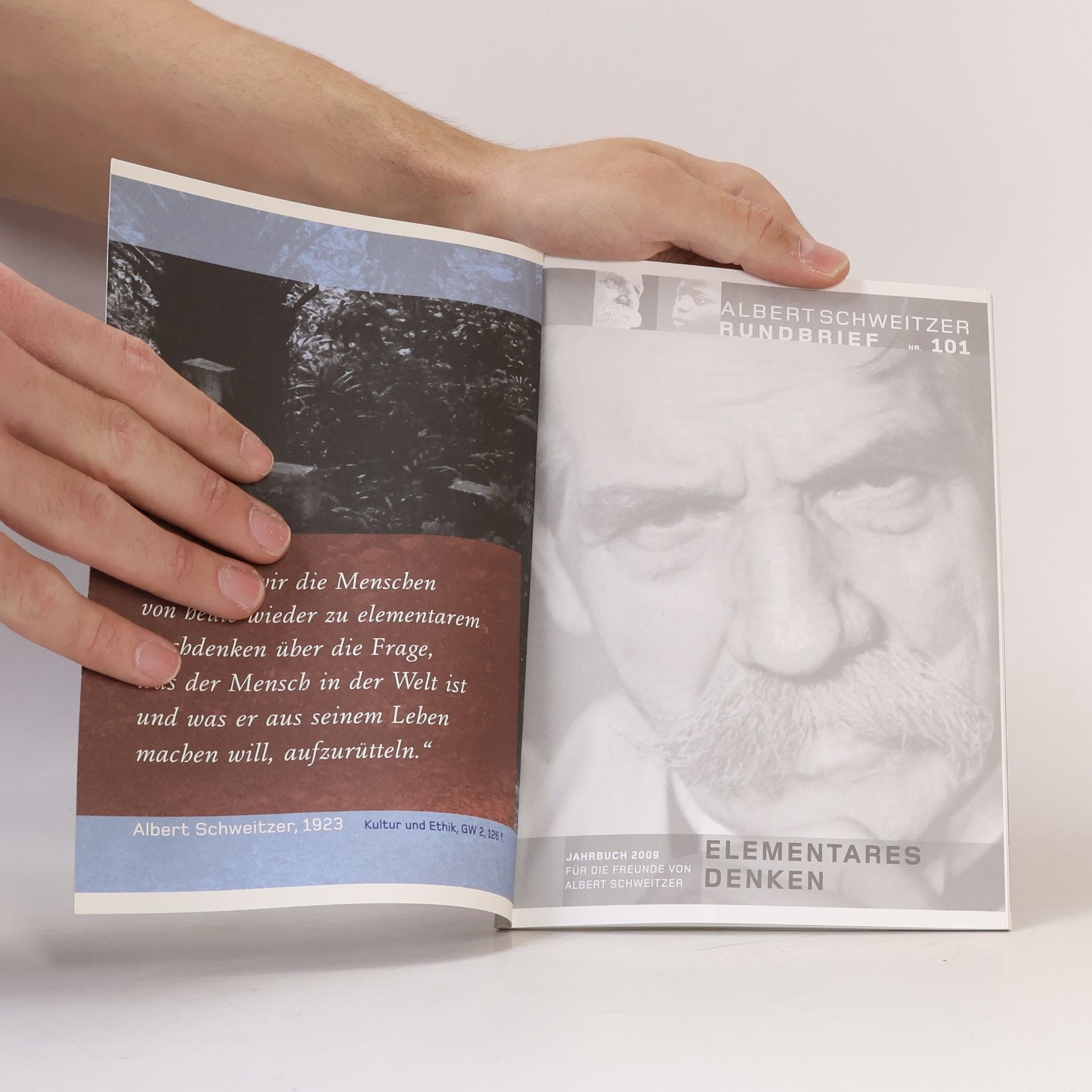 Albert Schweitzer Elementares Denken 101