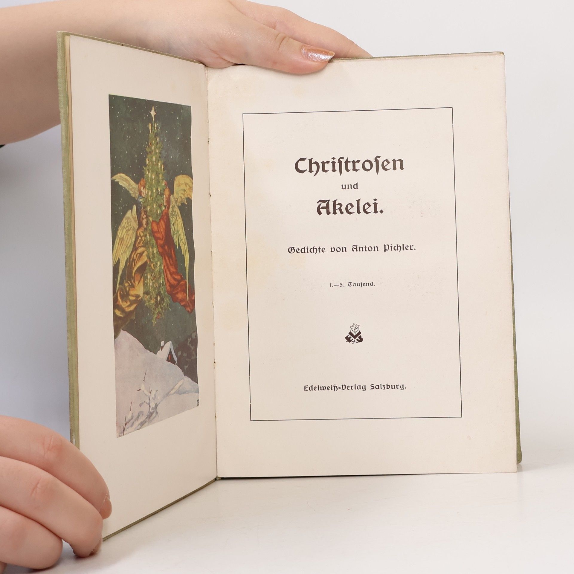 Anton Pichler Christrosen und Akelei