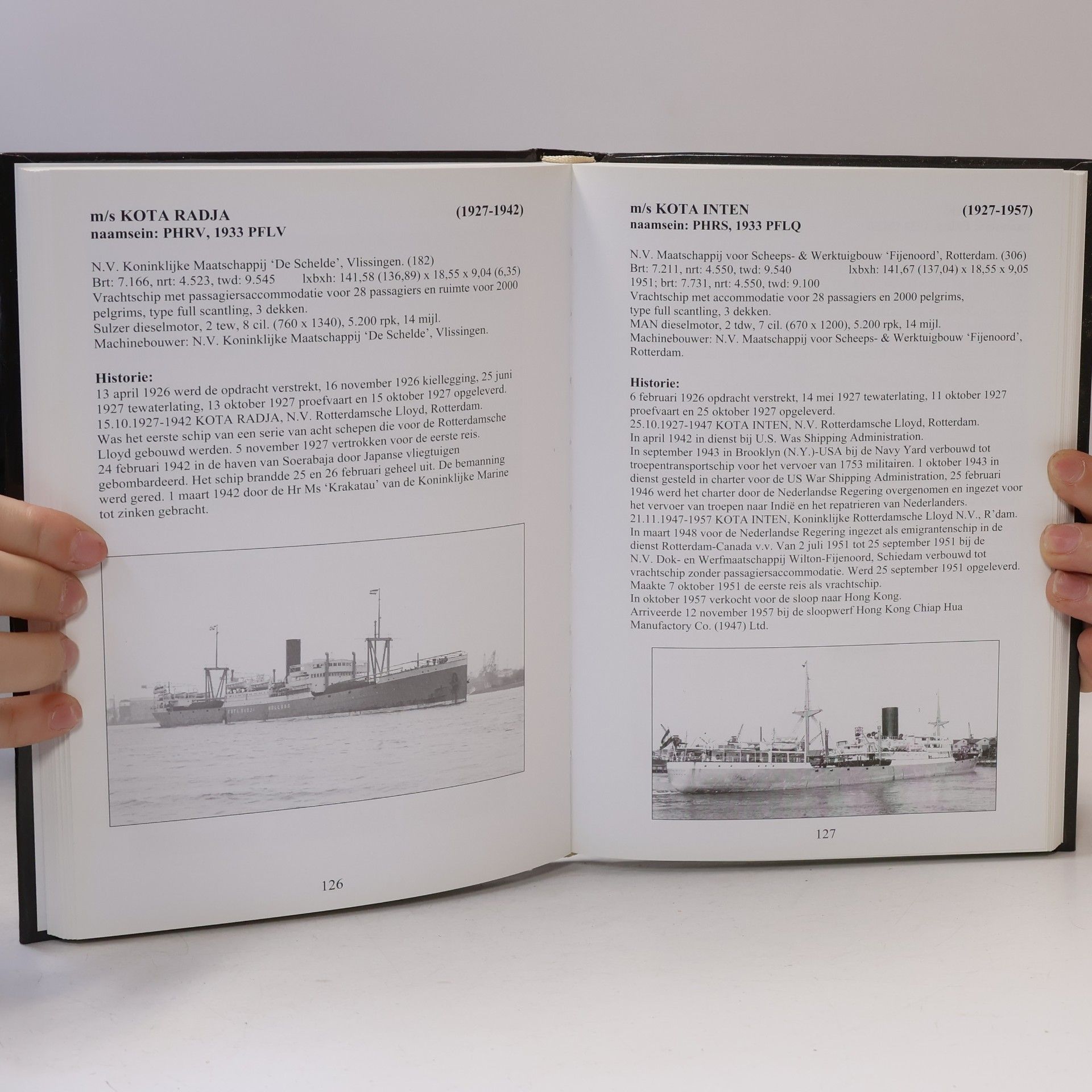 Stoomschepen van Wm. Ruys & Zonen en de Stoomboot Reederij 'Rotterdamsche Lloyd'