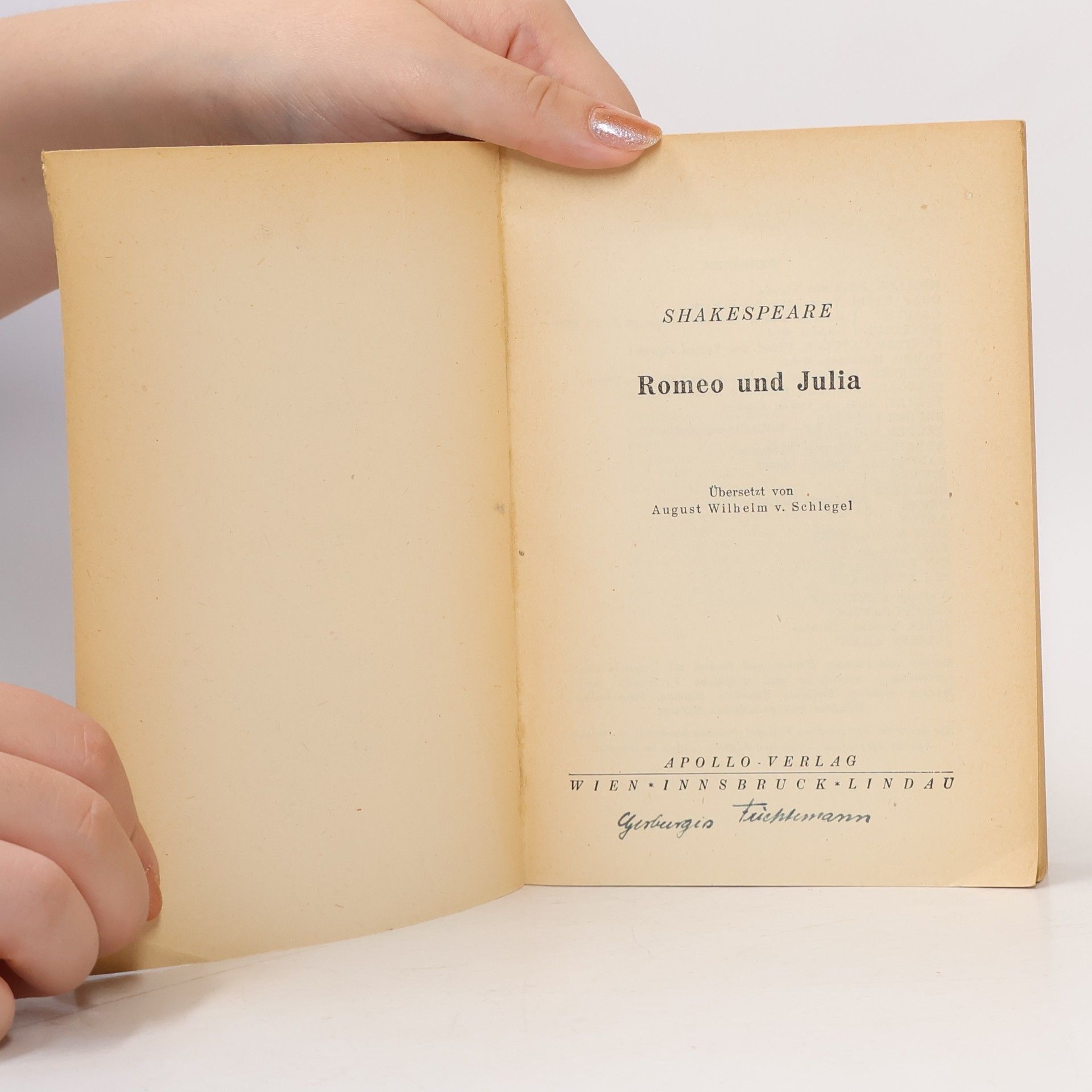 William Shakespeare Romeo und Julia / Romeo and Juliet