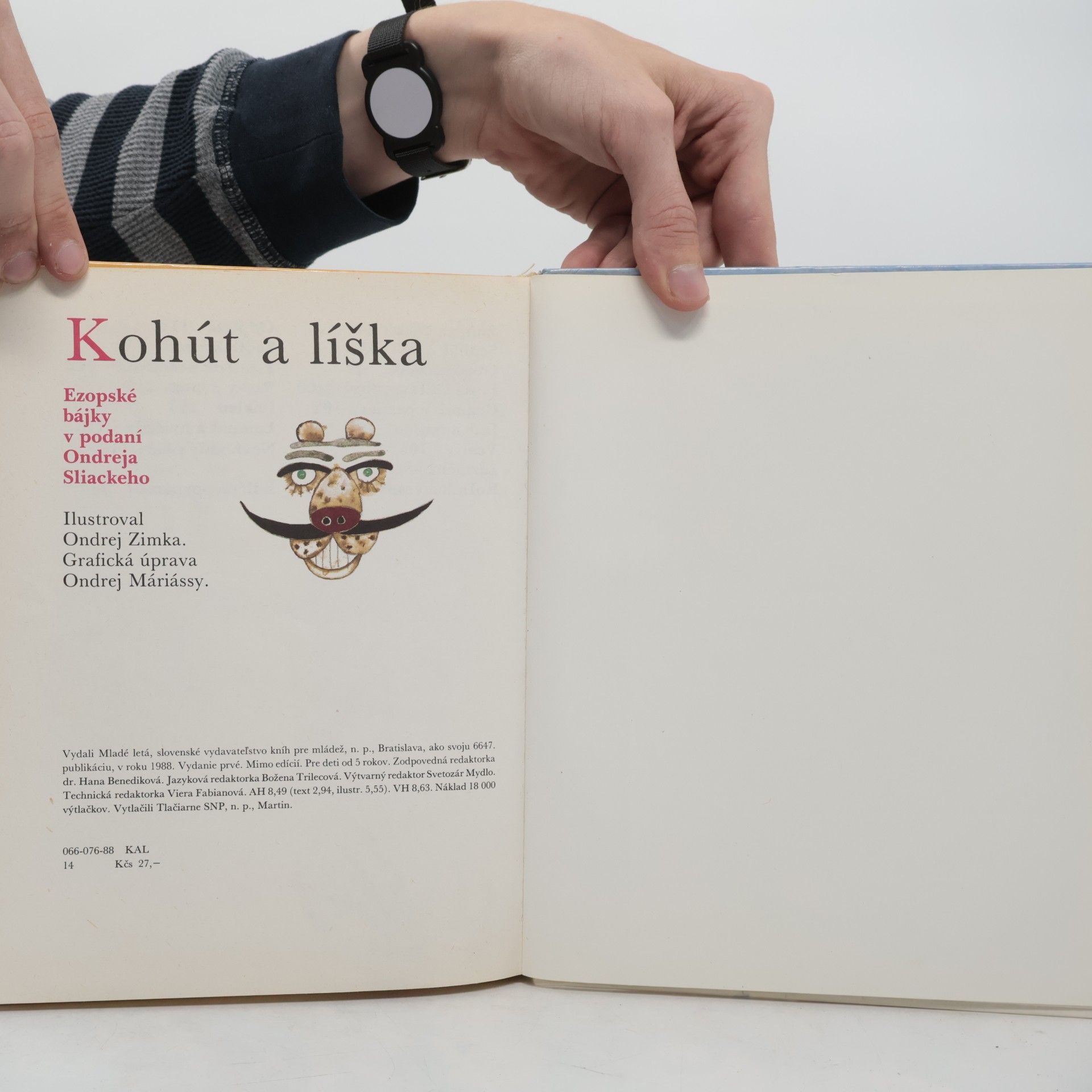 Ondrej Sliacky Kohút a líška