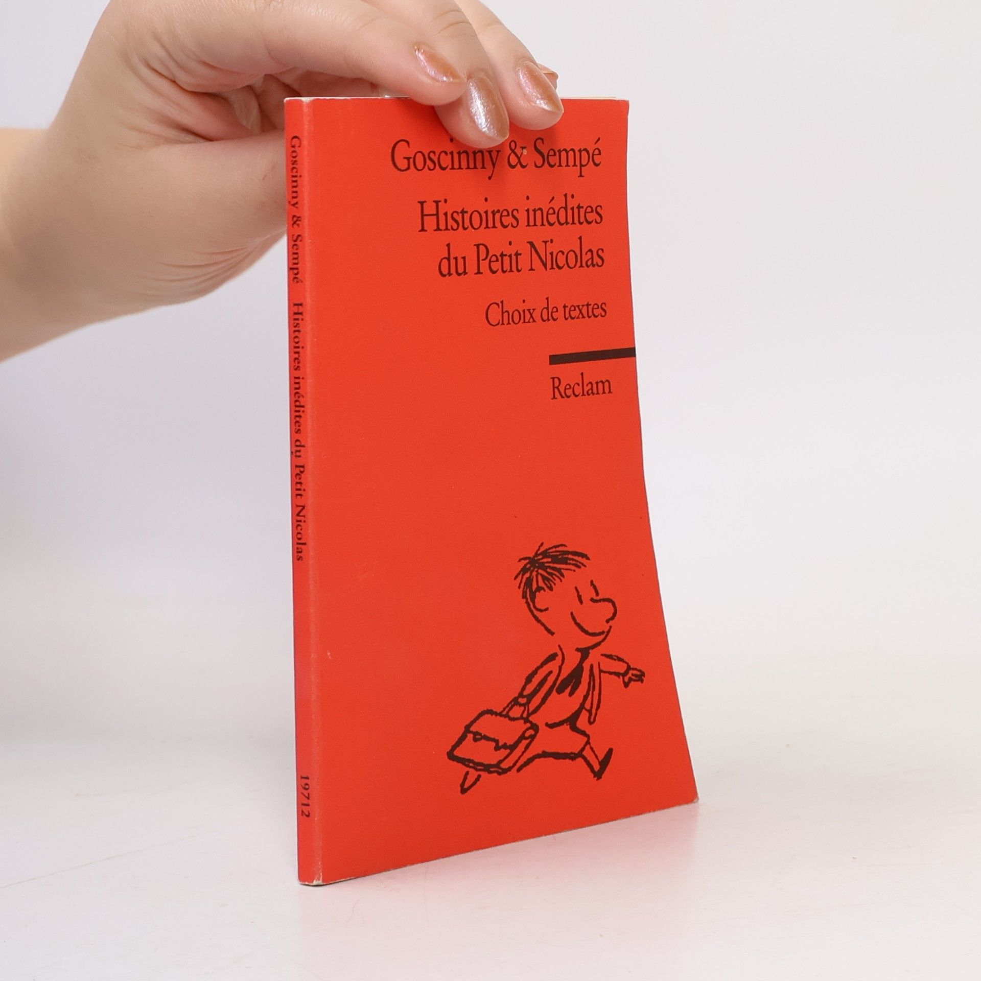 René Goscinny Histoires inédites du Petit Nicolas