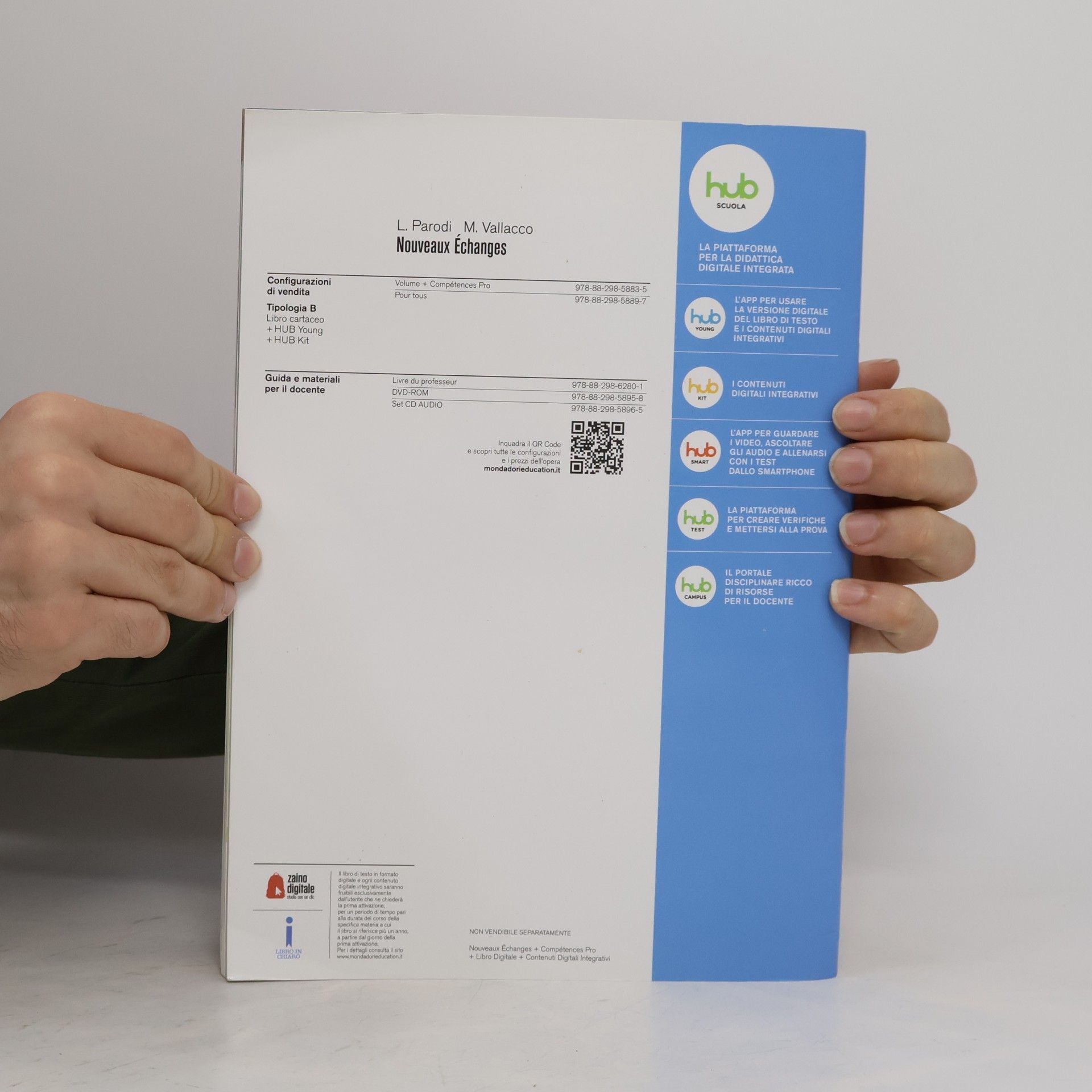 Lidia Parodi Nouveaux Échanges. Con Compétences pro e verbi. Per il biennio delle scuole superiori. Con e-book. Con espansione online.