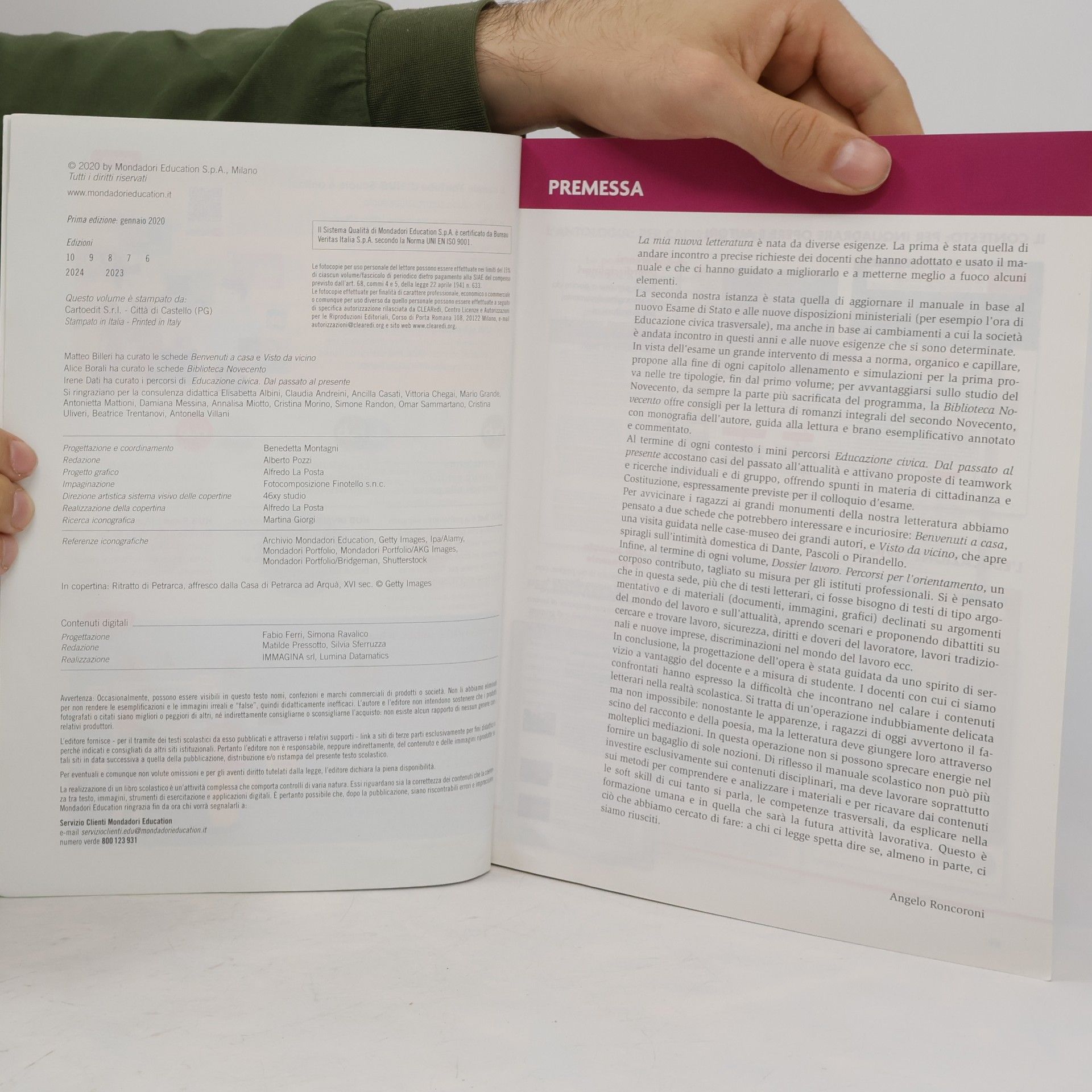 Autorenkollektiv La mia nuova letteratura