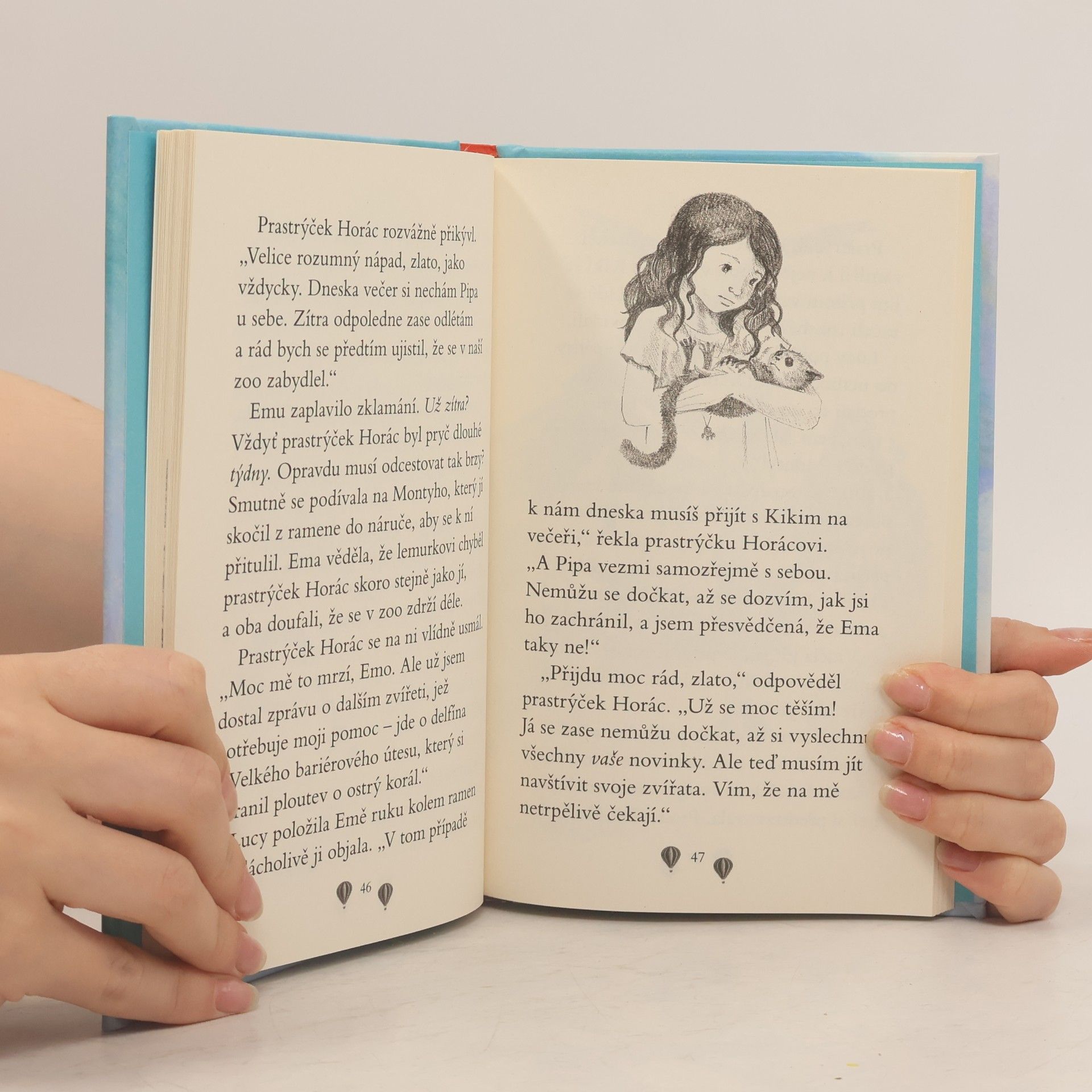 Amelia Cobb Ema a její kouzelná zoo. Popletený tučňák