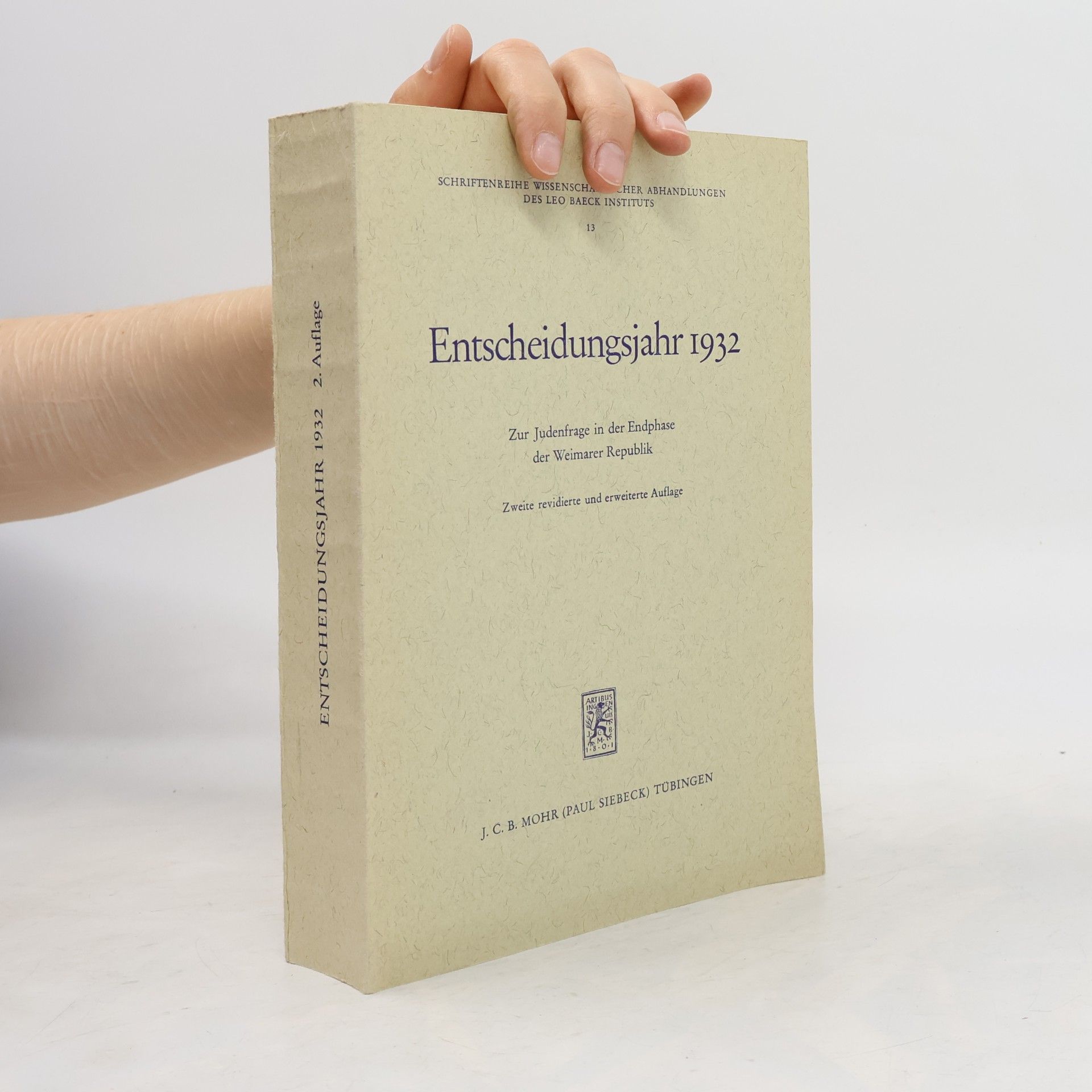 kolektiv Entscheidungsjahr 1932