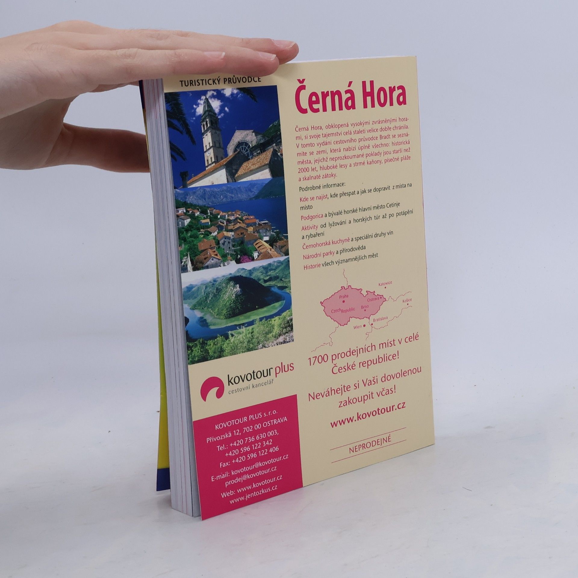 Analisa Rellieová Turistický průvodce Černá Hora