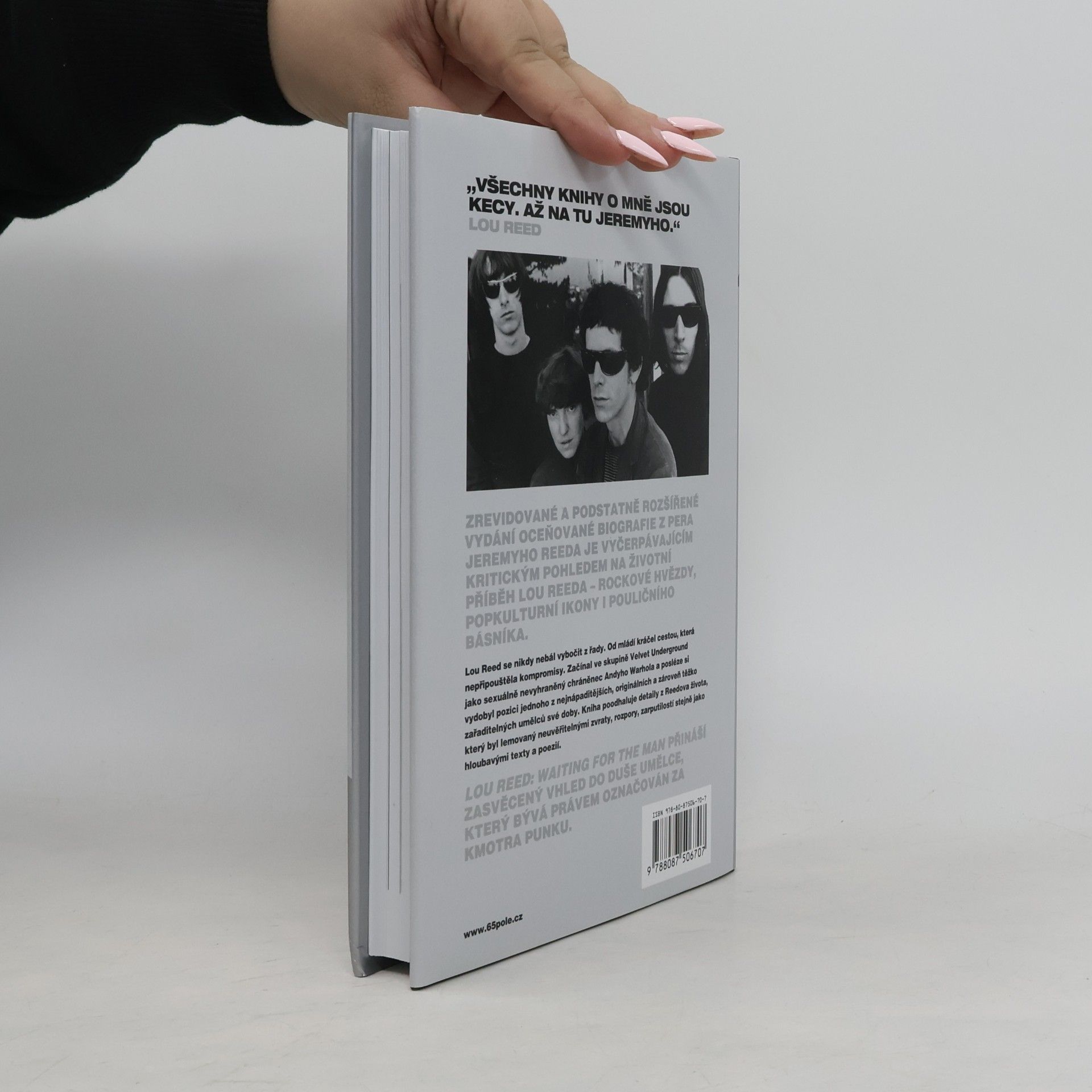 Jeremy Reed Lou Reed: Waiting for the Man – Život a hudba
