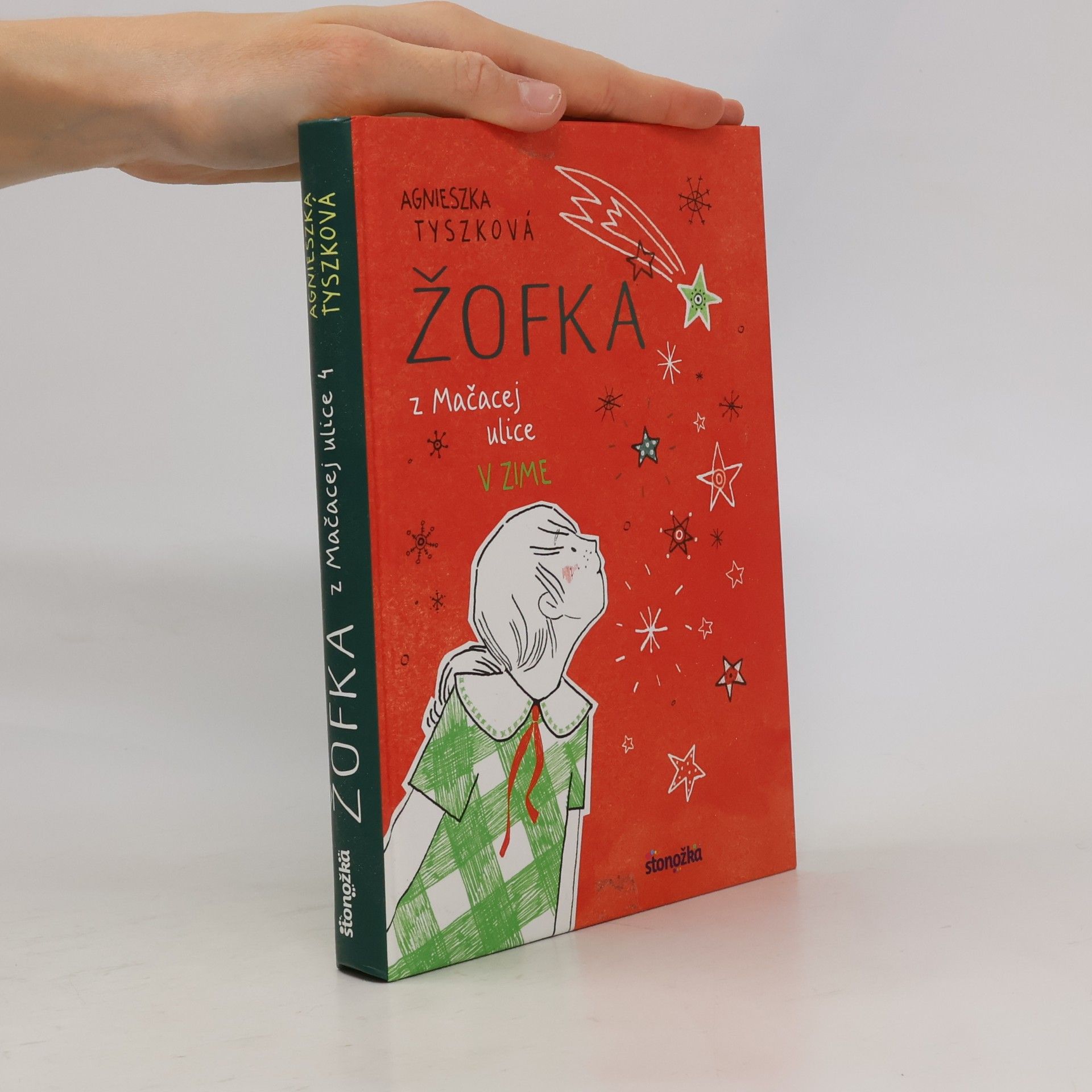 Agnieszka Tyszka Žofka z Mačacej ulice v zime
