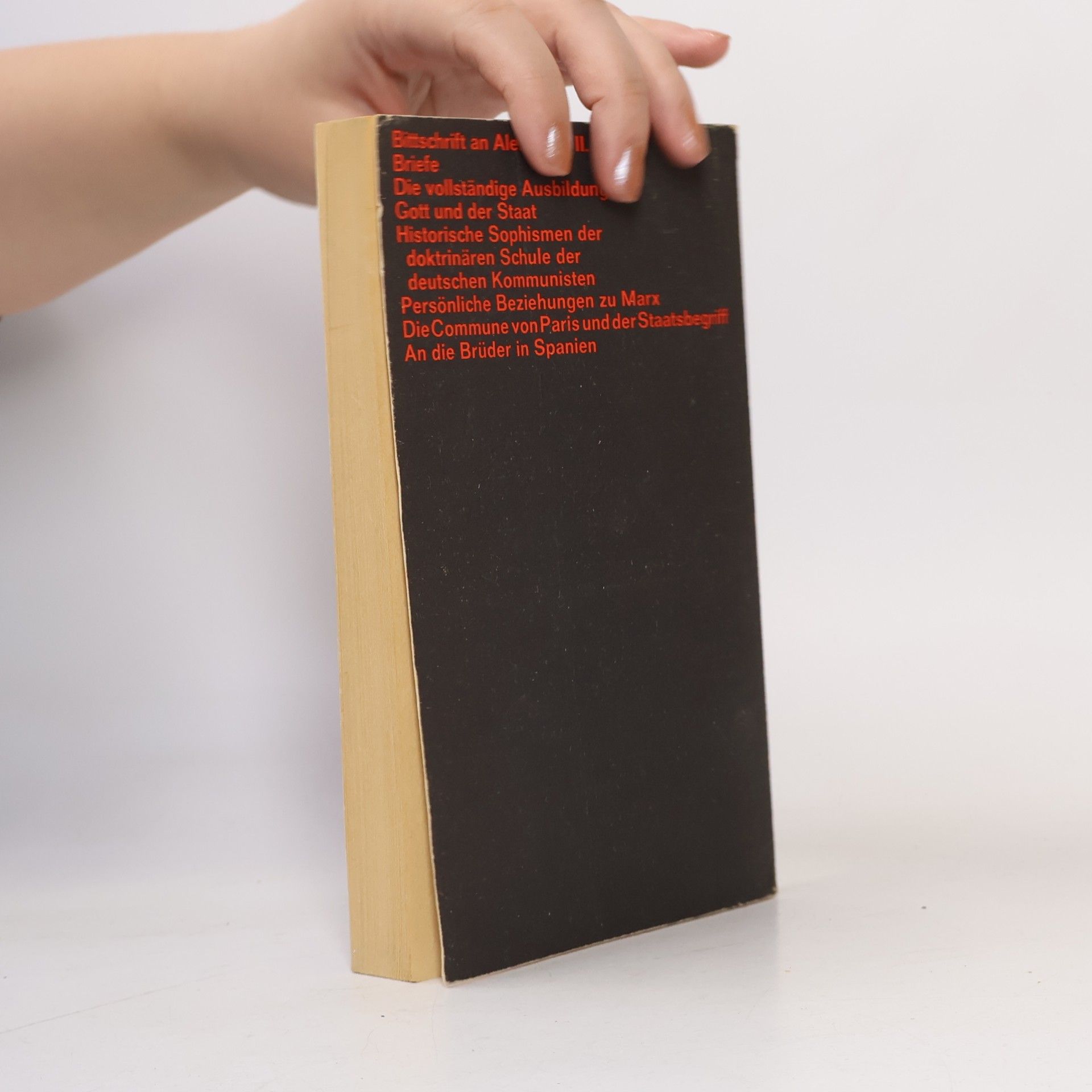 Mikhail Bakunin Gott und der Staat und andere Schriften