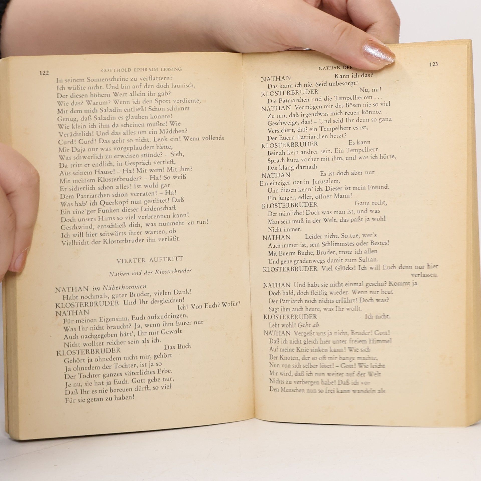 Gotthold Ephraim Lessing Nathan der Weise ; Minna von Barnhelm