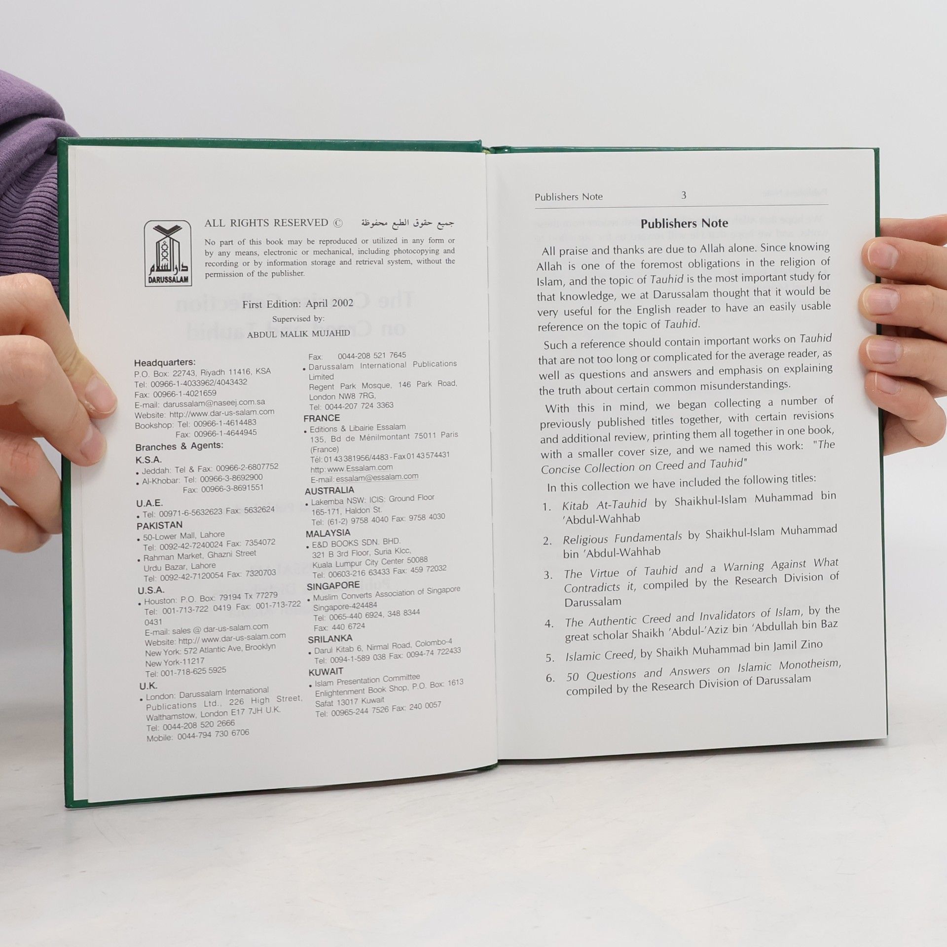 Collectif d'auteurs The Concise Collection on Creed & Tauhid