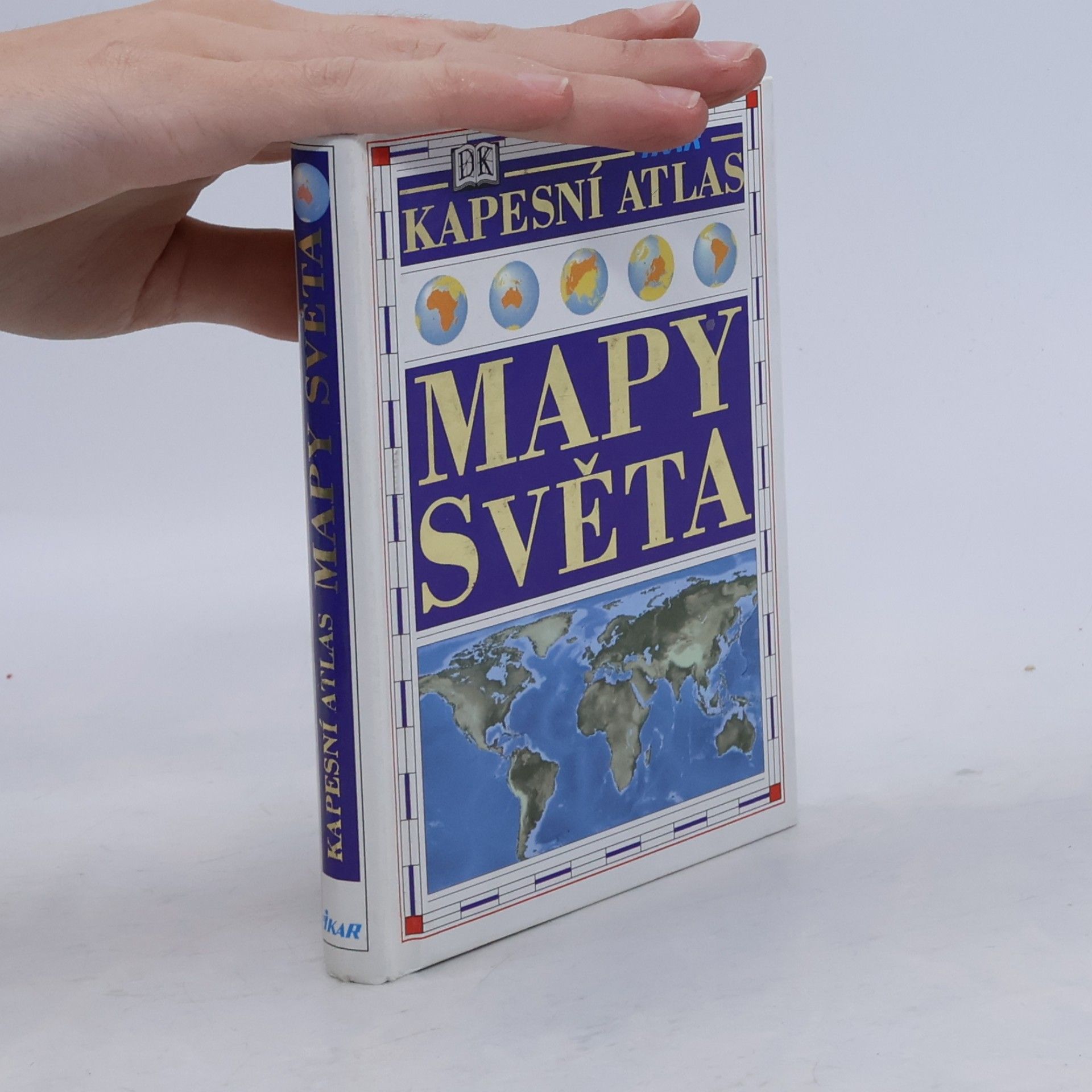 Mapy světa kapesní atlas