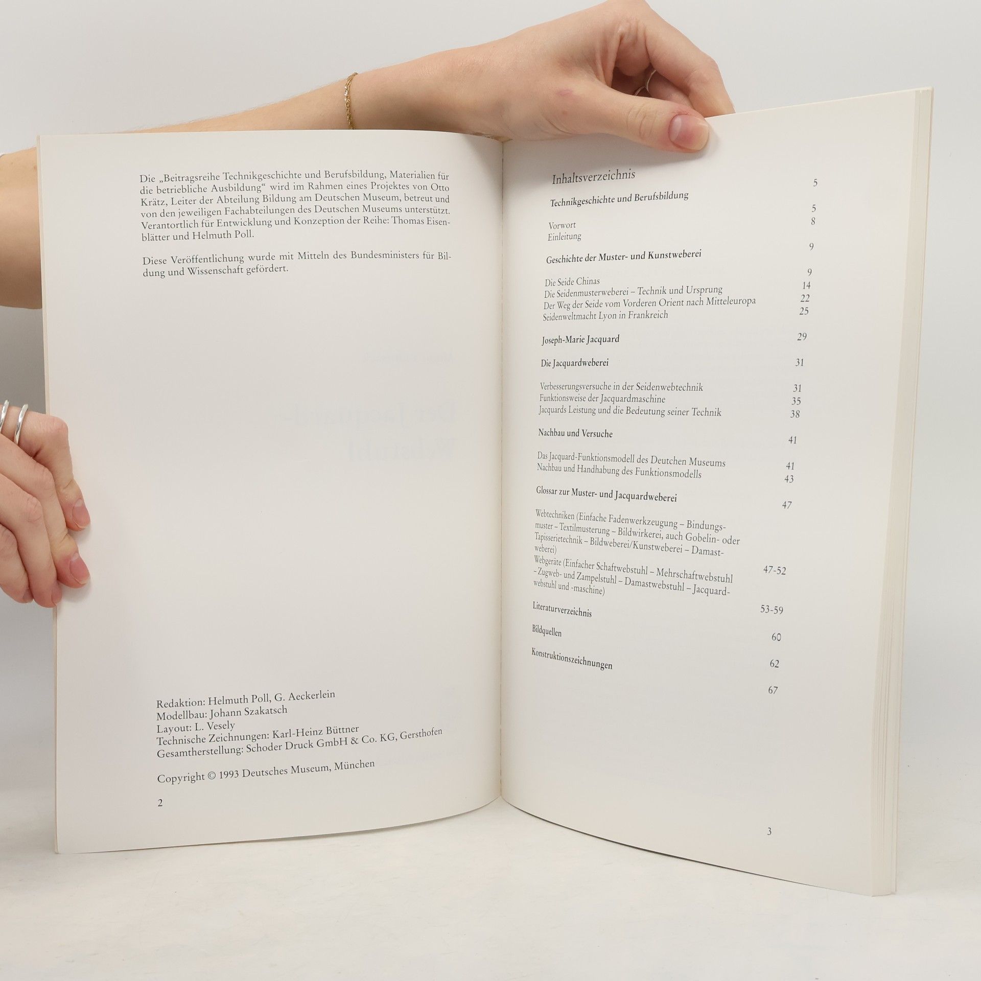Almut Bohnsack Der Jacquard-Webstuhl