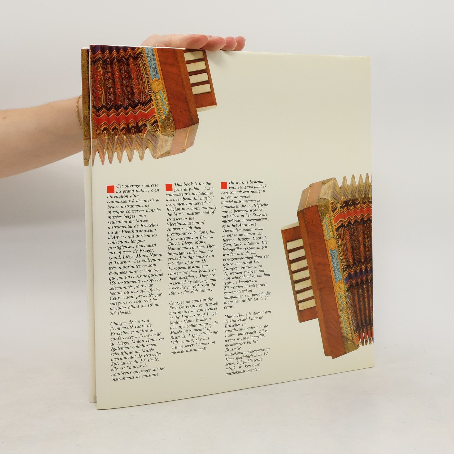 Malou Haine Les instruments de musique dans les collections belges =
