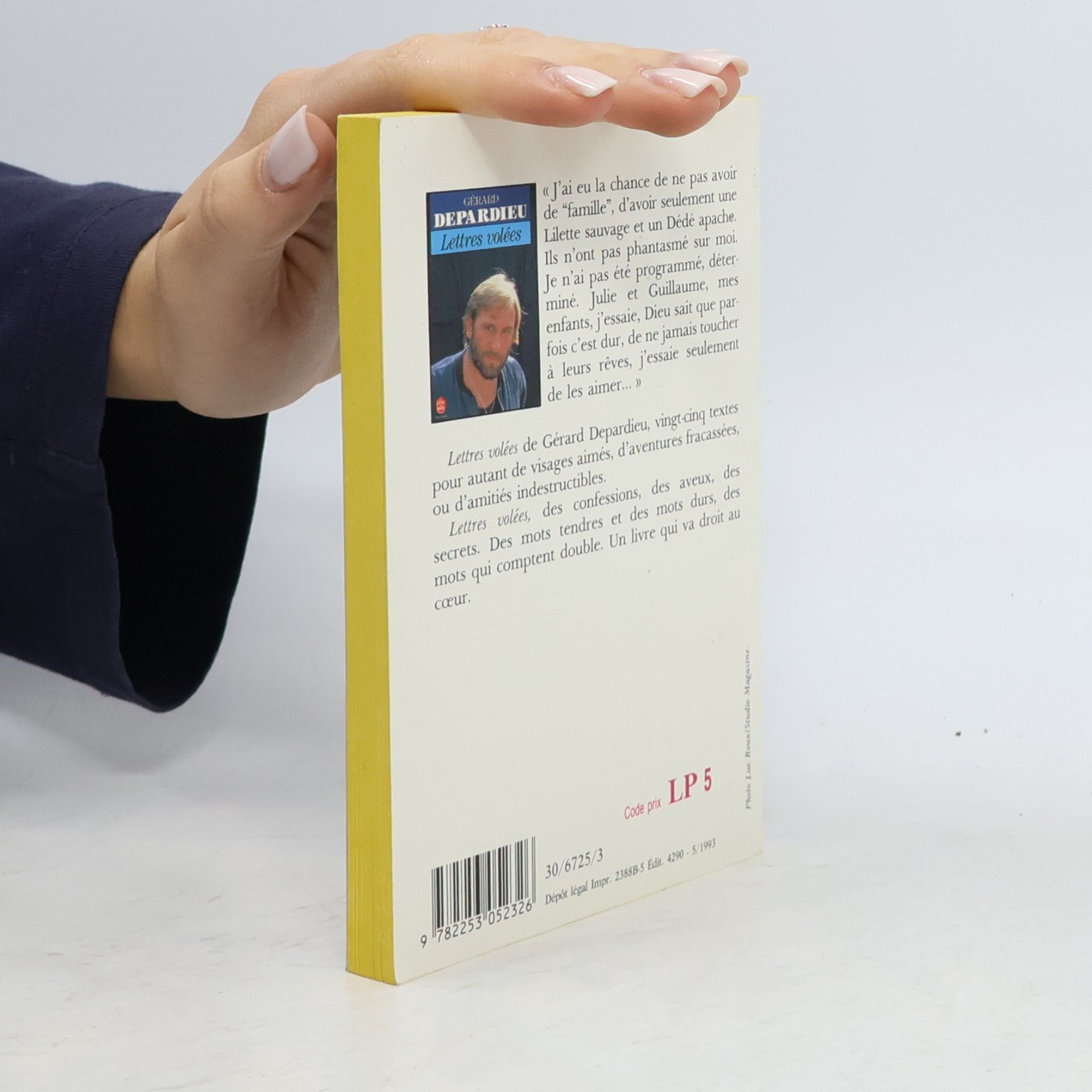 Gérard Depardieu Lettres volées