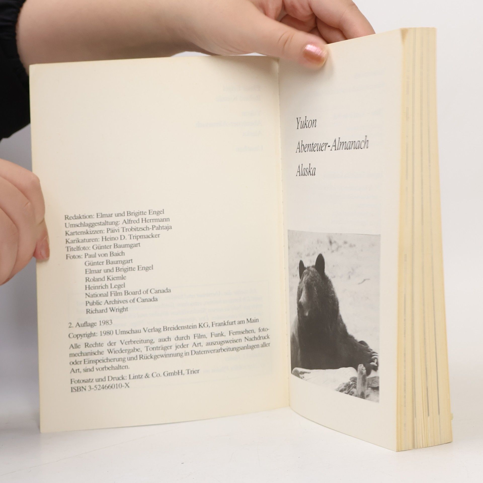 Elmar Engel Abenteuer-Almanach Yukon-Alaska
