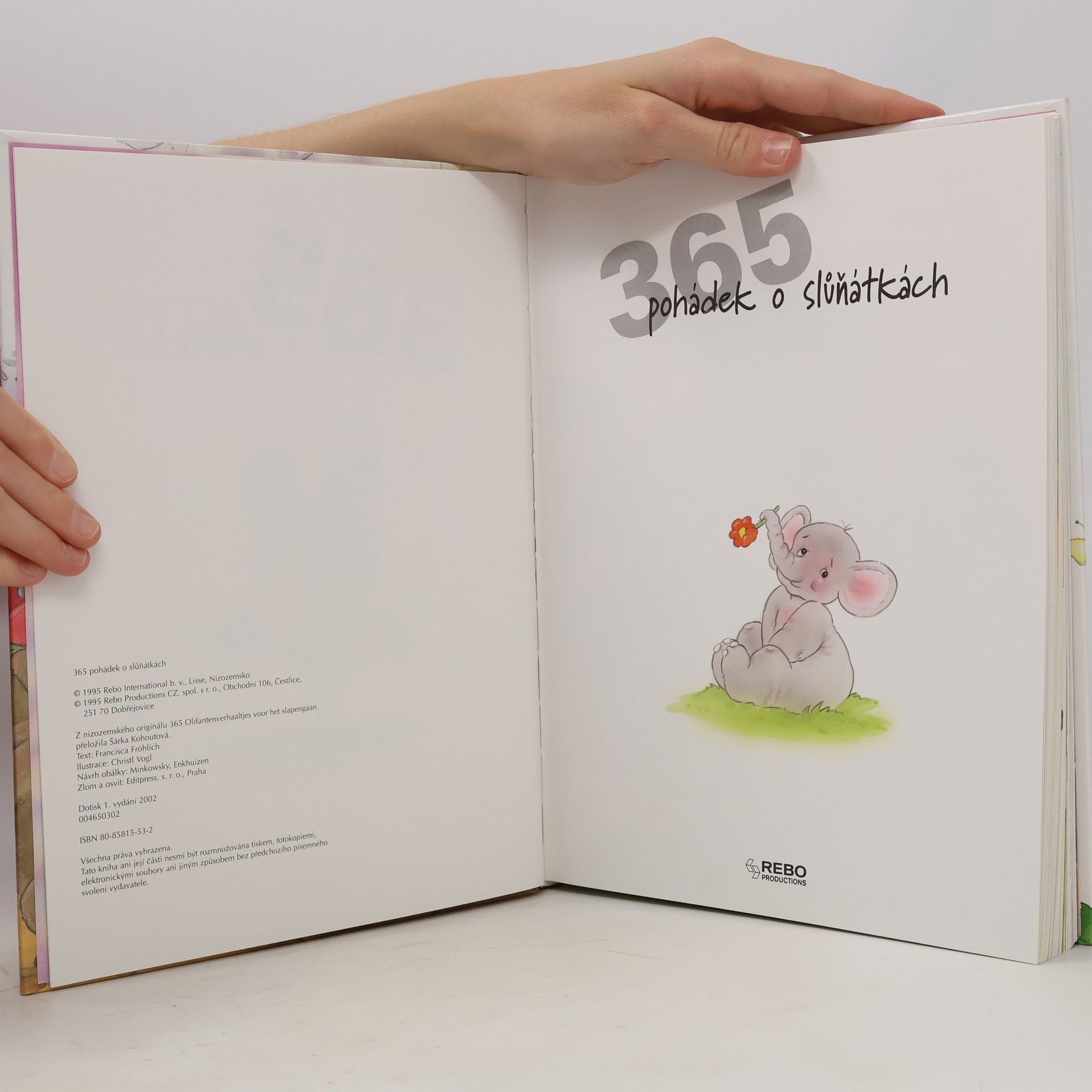 Christl Vogl 365 pohádek o slůňátkách
