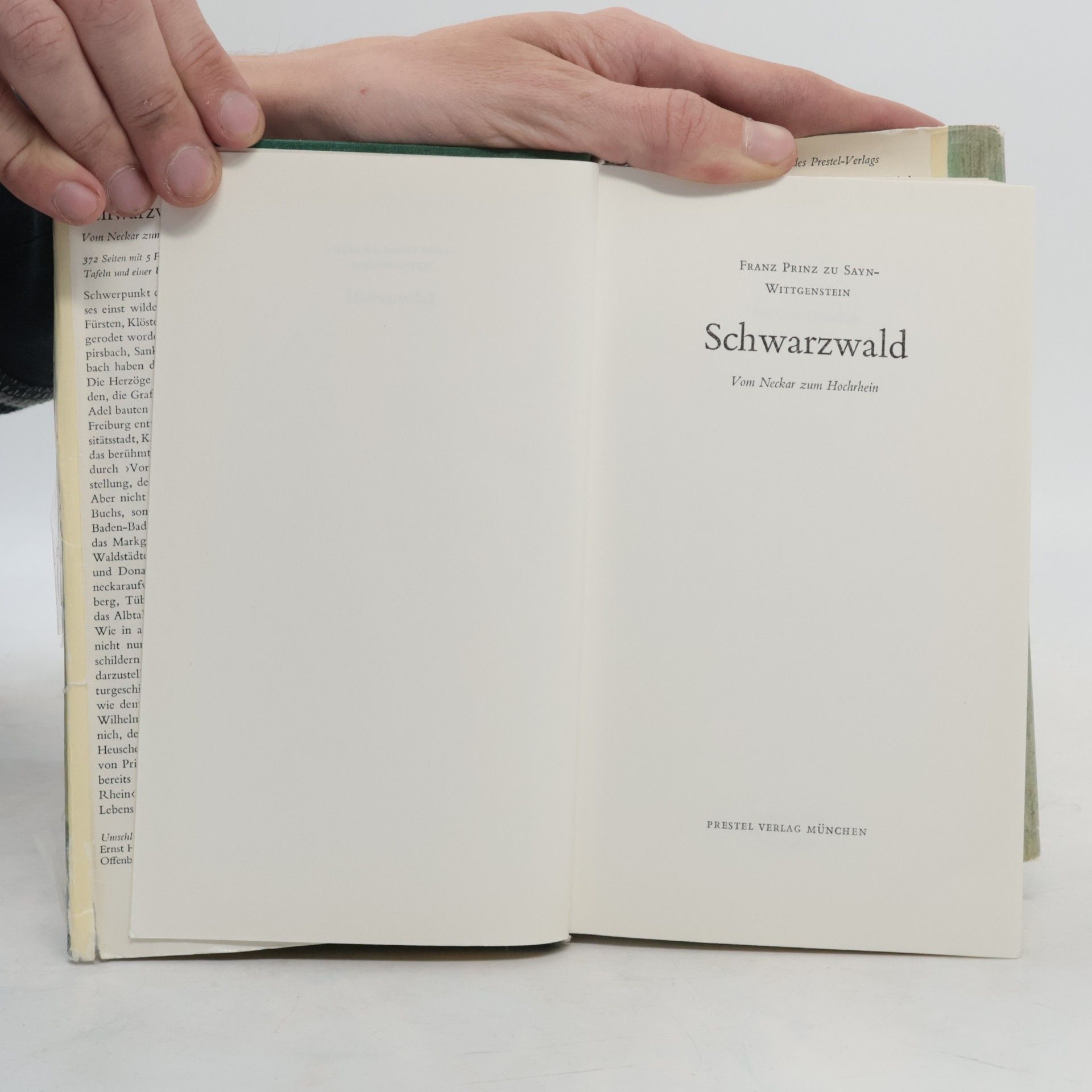Franz Prinz zu Sayn-Wittgenstein Schwarzwald