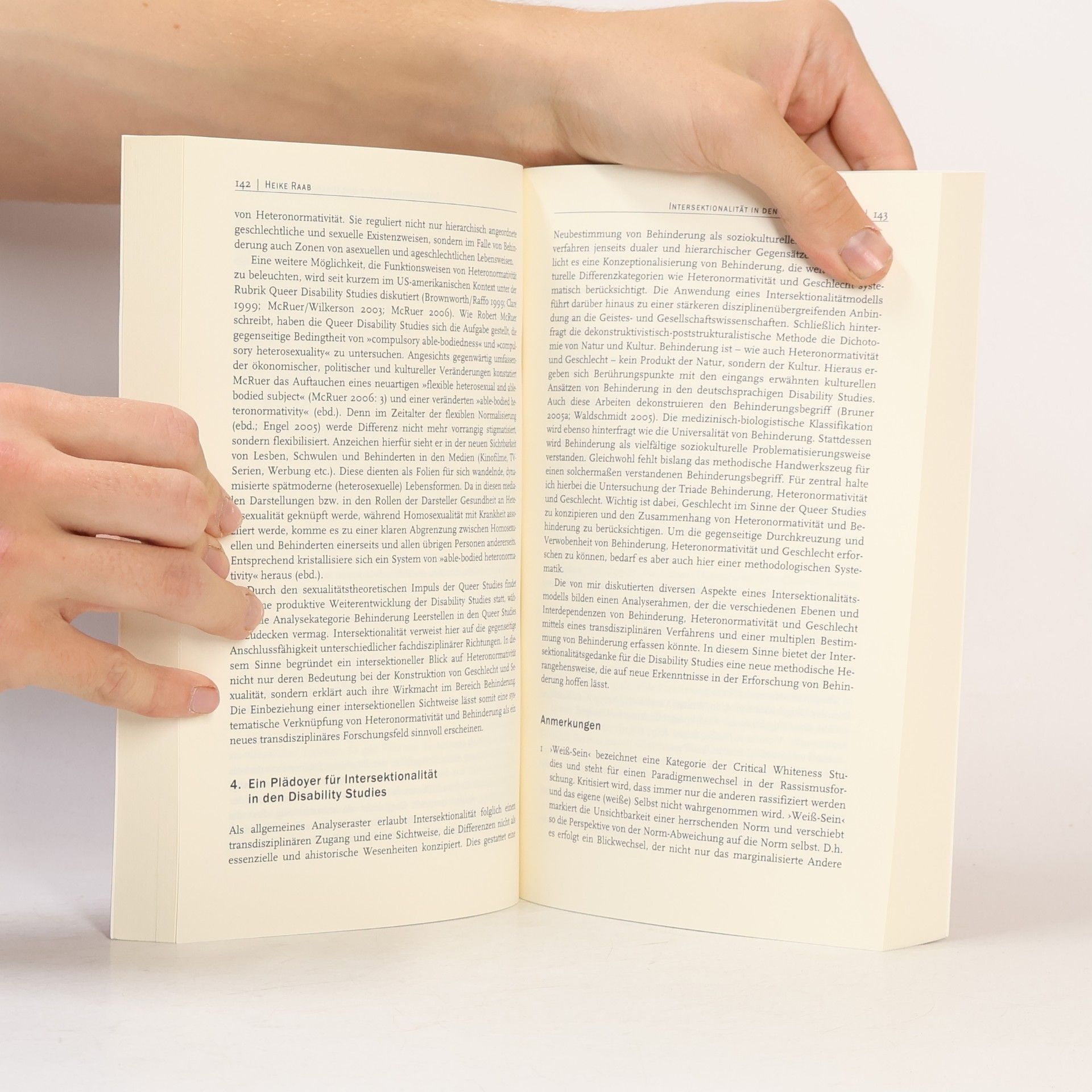Anne Waldschmidt Disability studies, Kultursoziologie und Soziologie der Behinderung