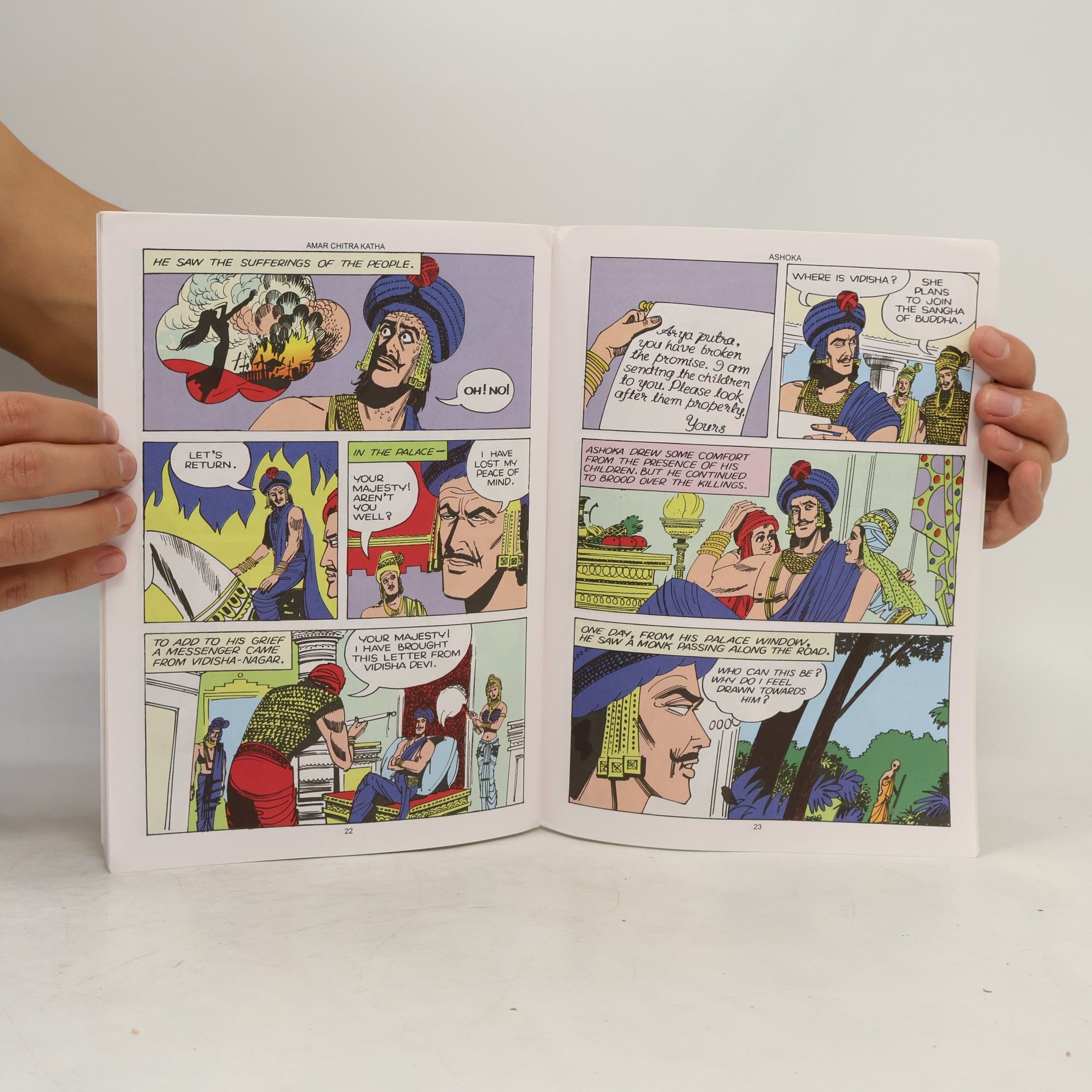 Meena Talim Amar Chitra Katha - 536: Ashoka