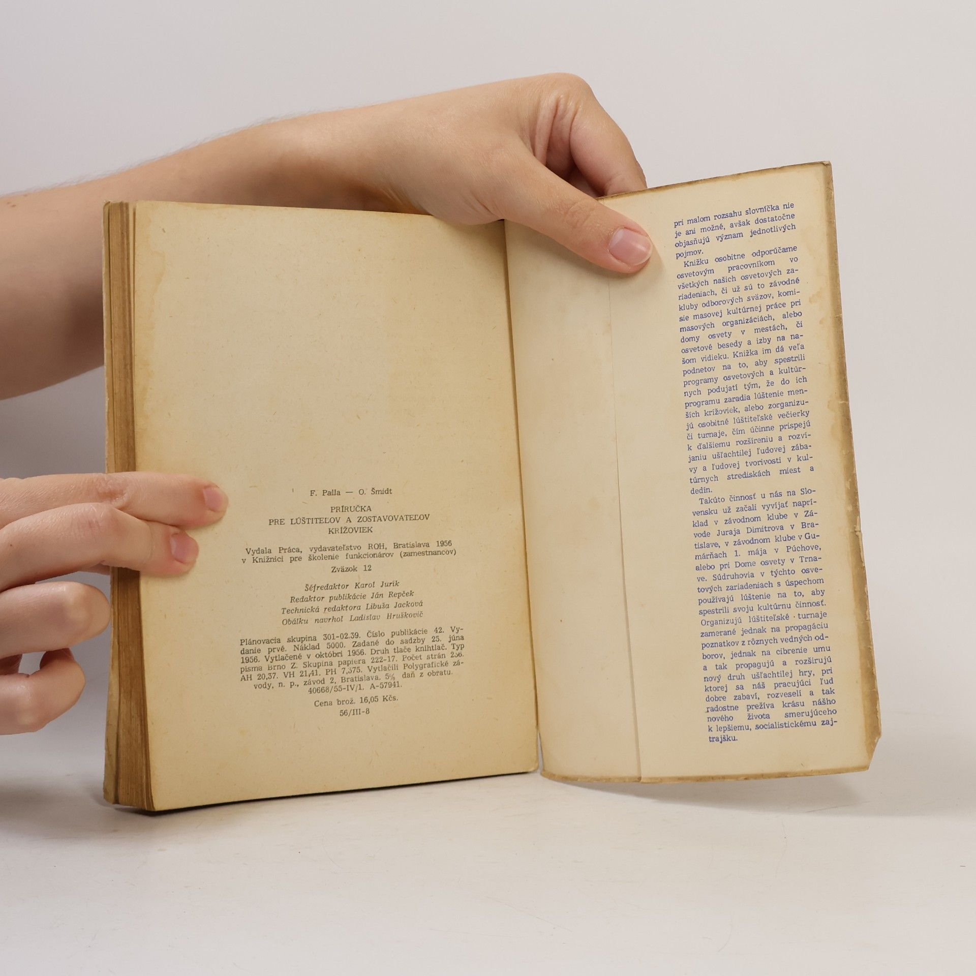 František Palla Príručka pre lúštiteľov a zostavovateľov krížoviek