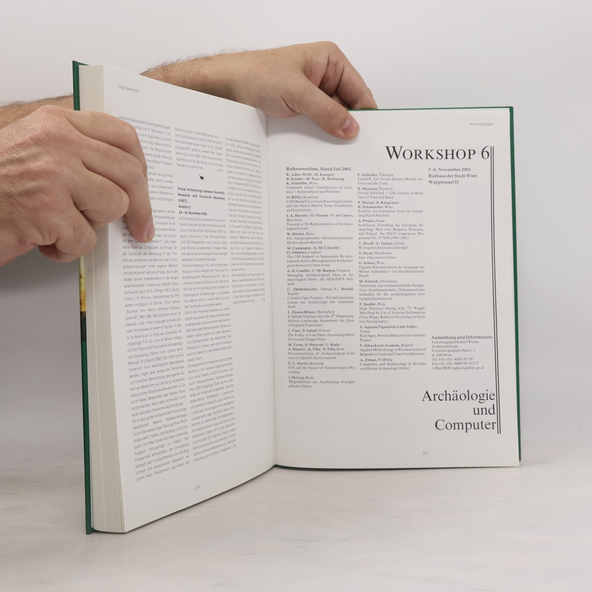 Autorenkollektiv Fundort Wien - Berichte zur Archäologie, 4/2001