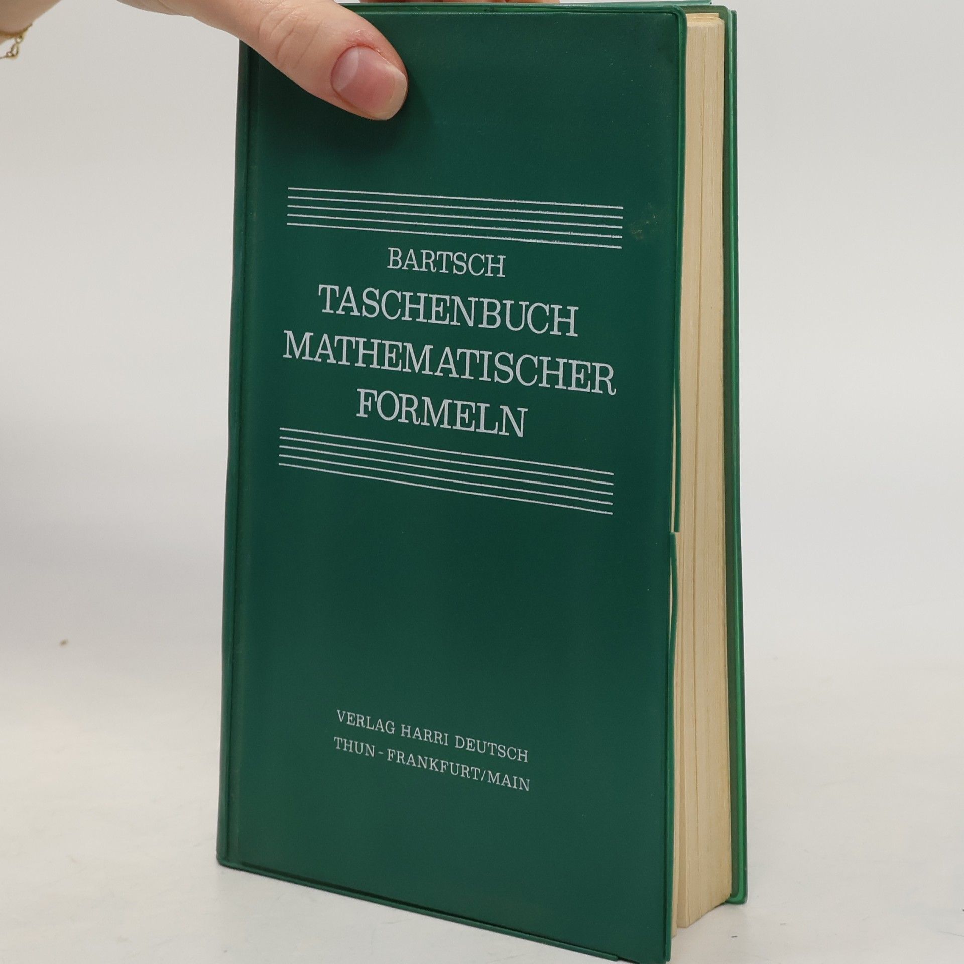 Hans Jochen Bartsch Taschenbuch mathematischer Formeln