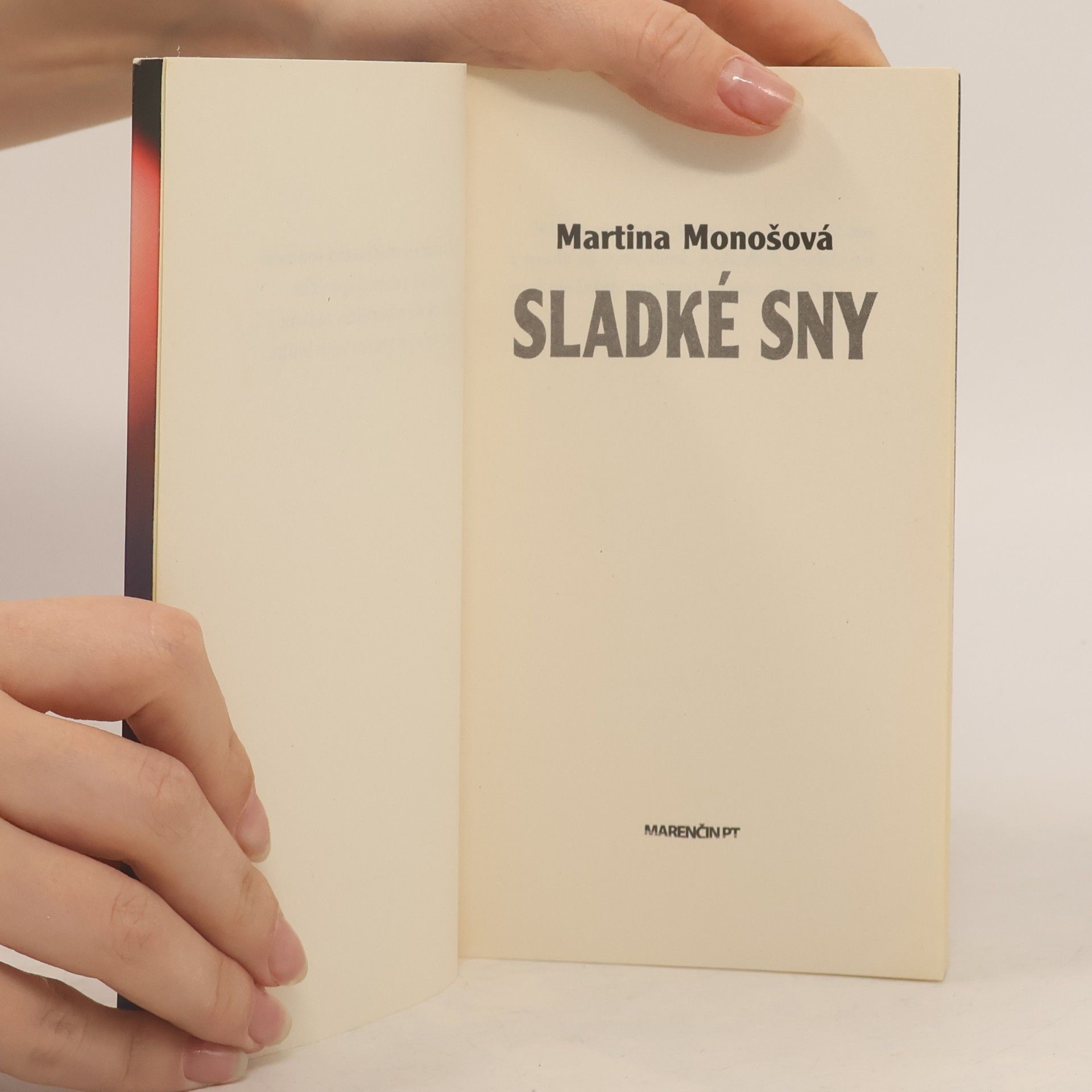 Martina Monošová Sladké sny