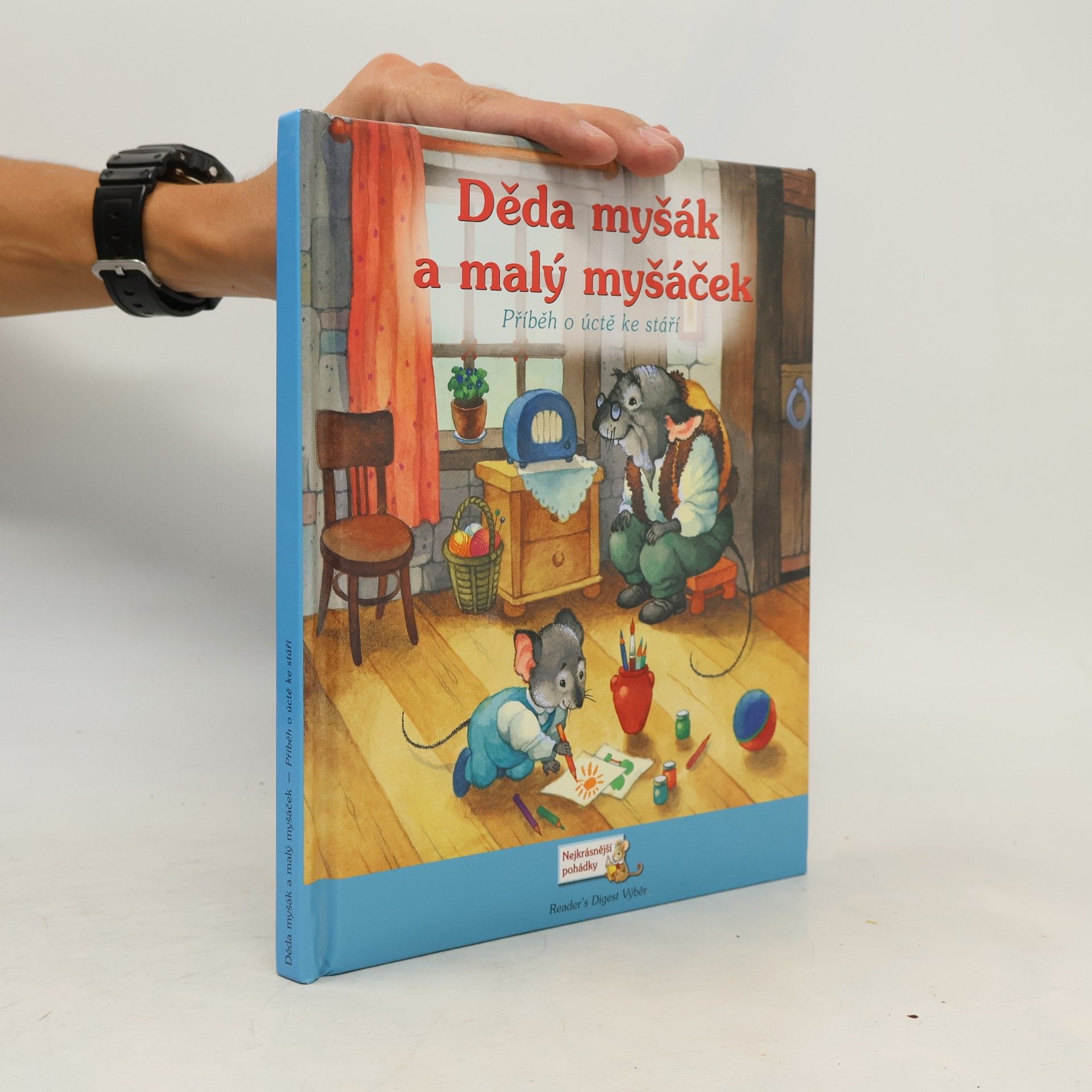 Děda myšák a malý myšáček: Příběh o úctě ke stáří