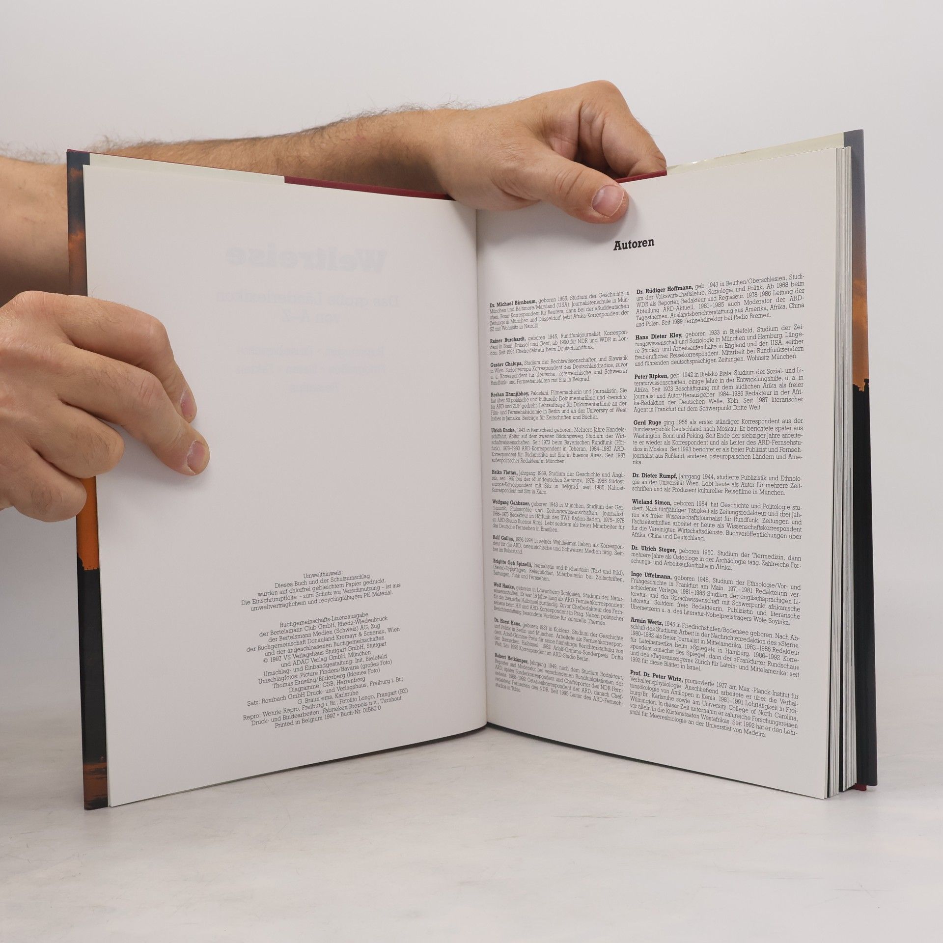 Various authors Weltreise. Das große Länderlexikon von A-Z. Band 7