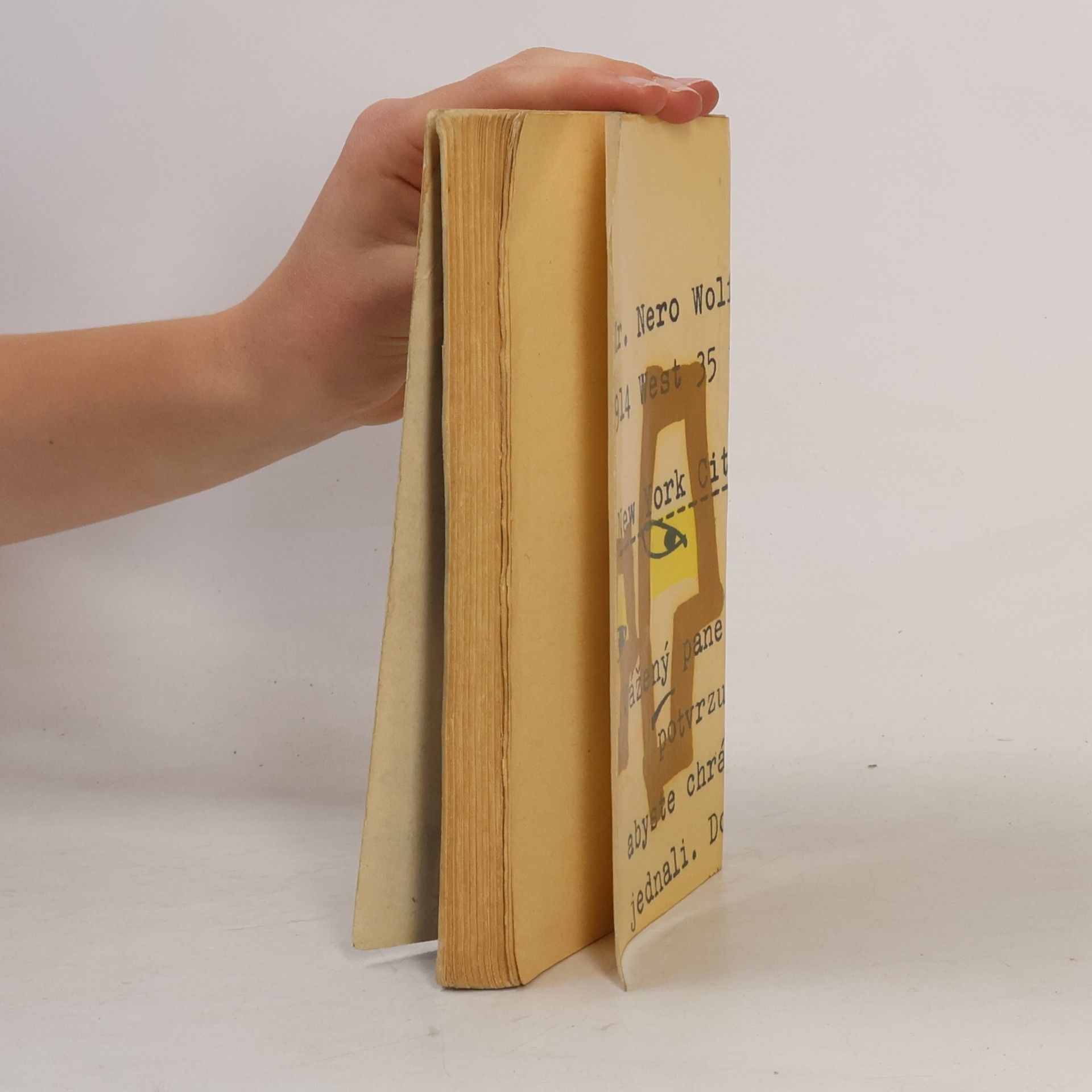 Rex Stout U dveří zazněl zvonek