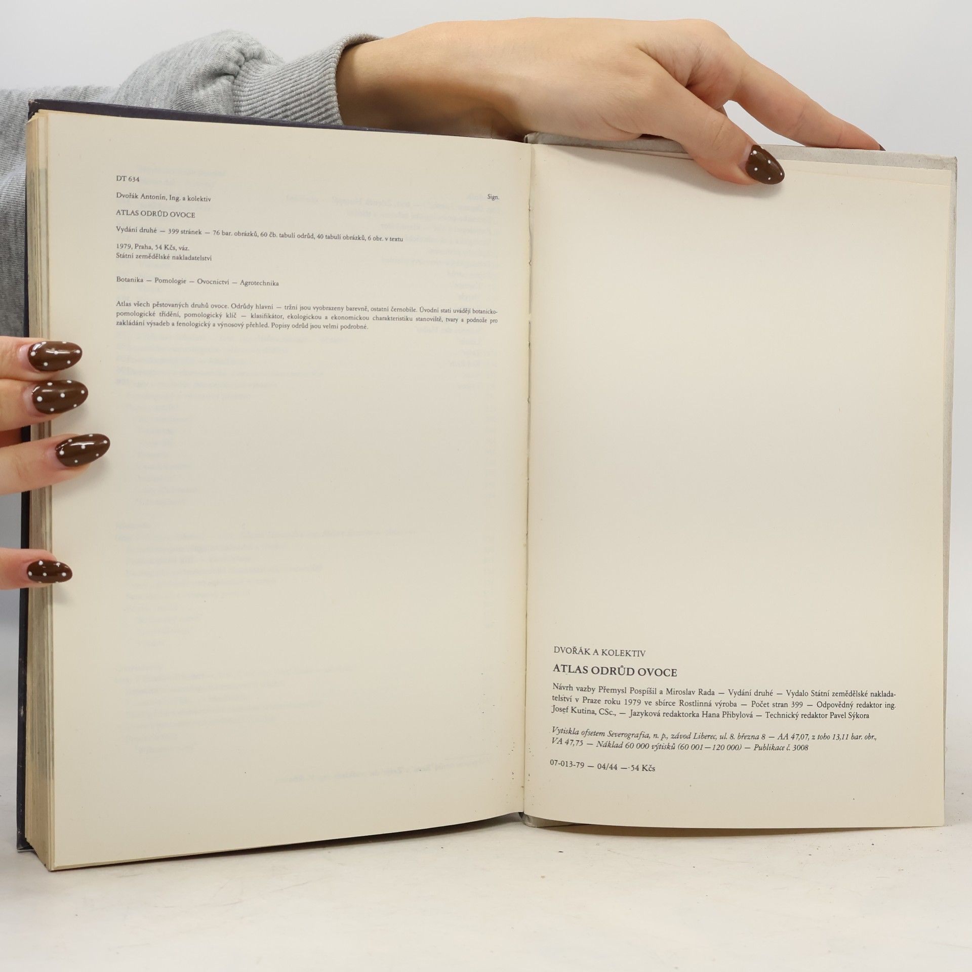 Antonín Dvořák Atlas odrůd ovoce
