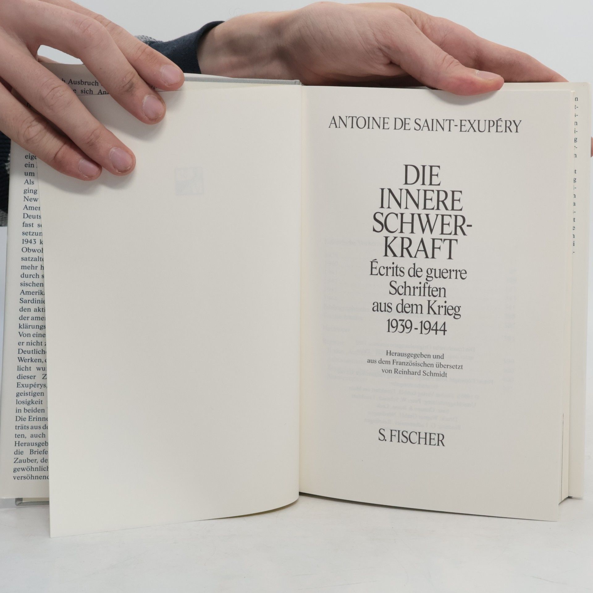 Antoine de Saint-Exupéry Die innere Schwerkraft